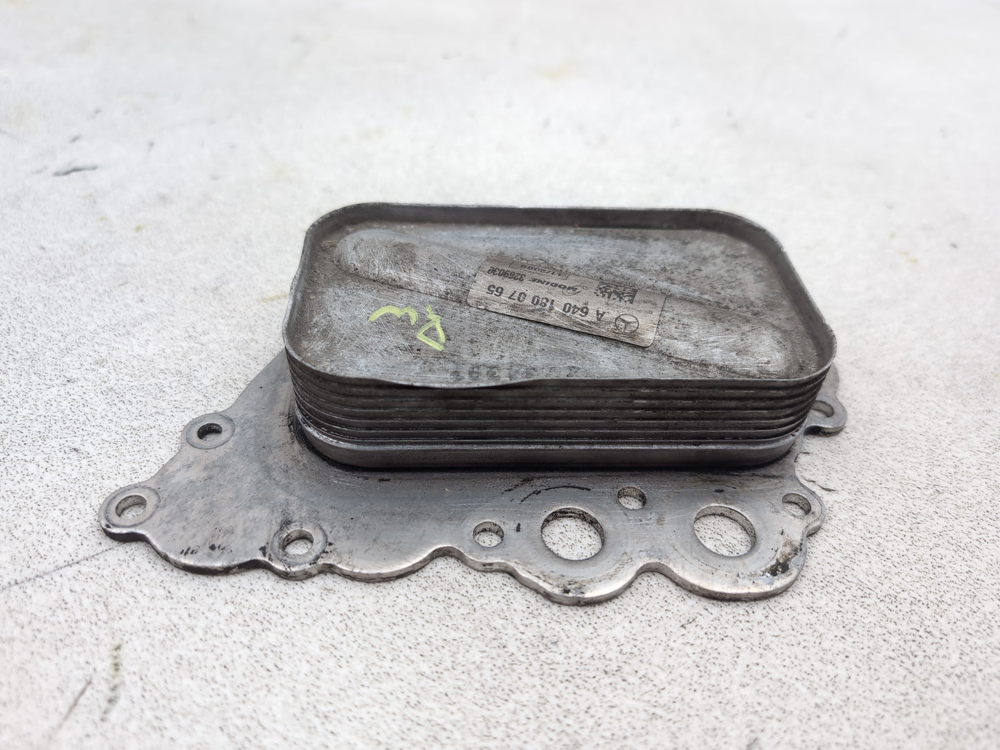 Mercedes-Benz B200 B-Class W245 2.0l Diesel Oil Cooler A6401800765 2005-2011 - photo 6