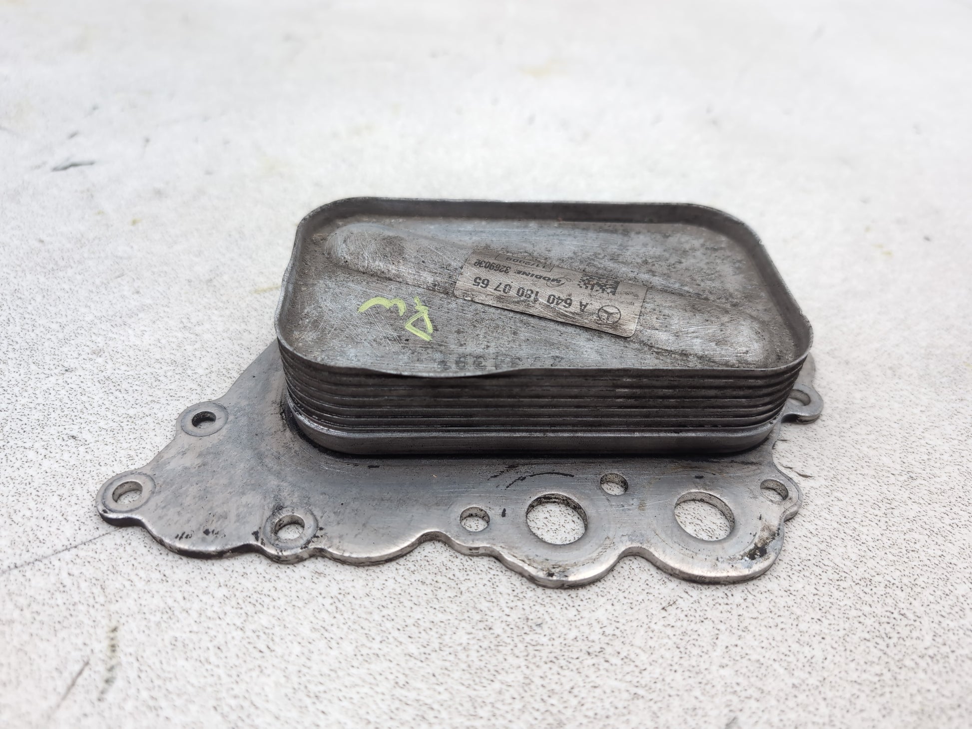 Mercedes-Benz B200 B-Class W245 2.0l Diesel Oil Cooler A6401800765 2005-2011 - photo 6