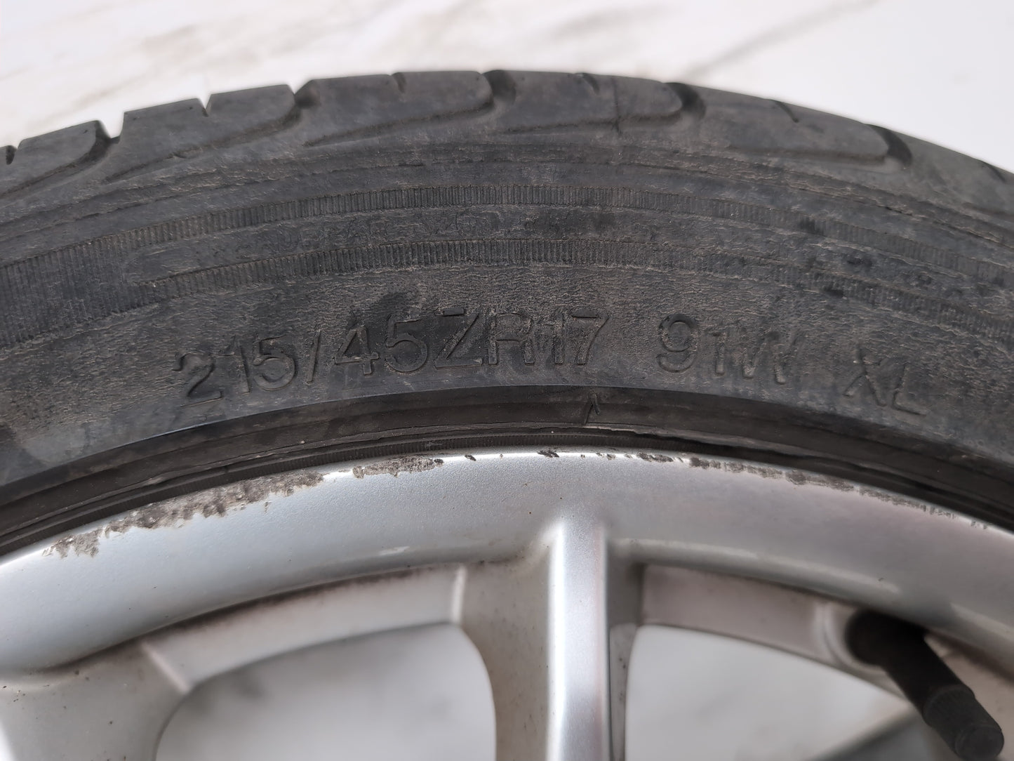 Mercedes-Benz B200 B-Class W245 Wheel With Tyre 215/45 R17 A1694012602 - photo 6