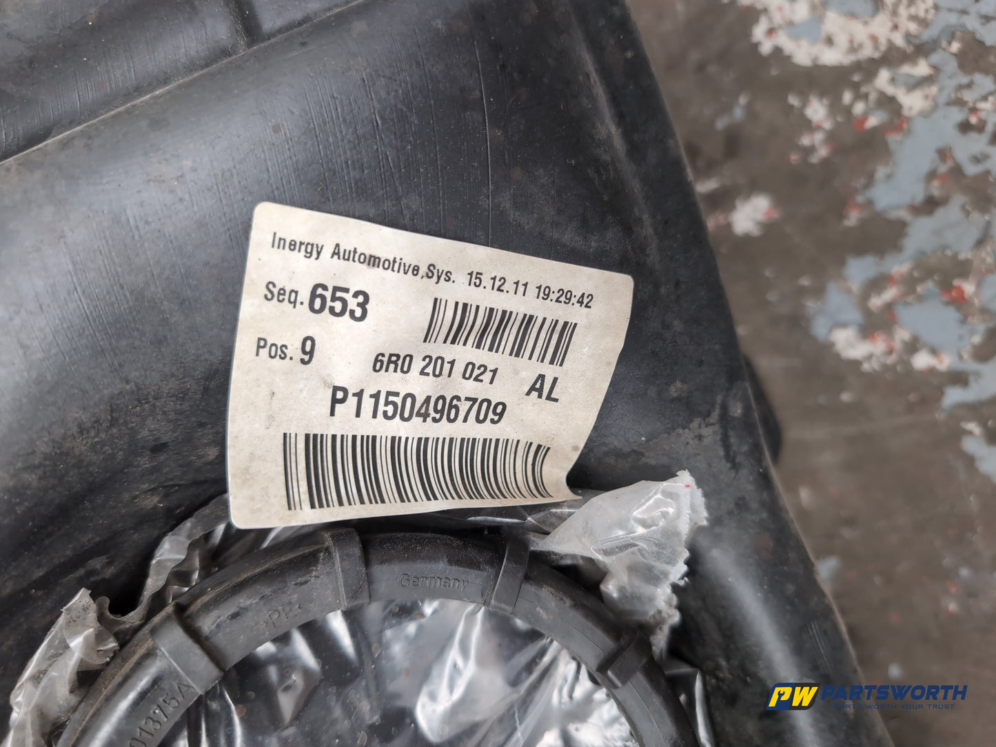 Audi A1 Contrast Edition Tdi 1.6l Diesel Fuel Tank Cayc 6r0201085a 2008-2012 - photo 6