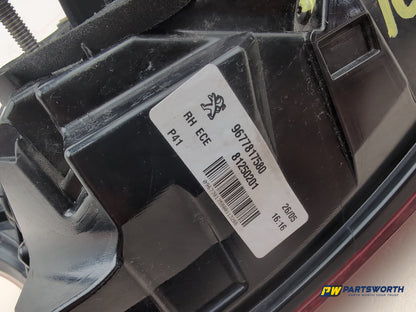 Peugeot 308 Allure Blue Hdi Lamp Assembly Rear Rh Driver Side 9677817580 - photo 6