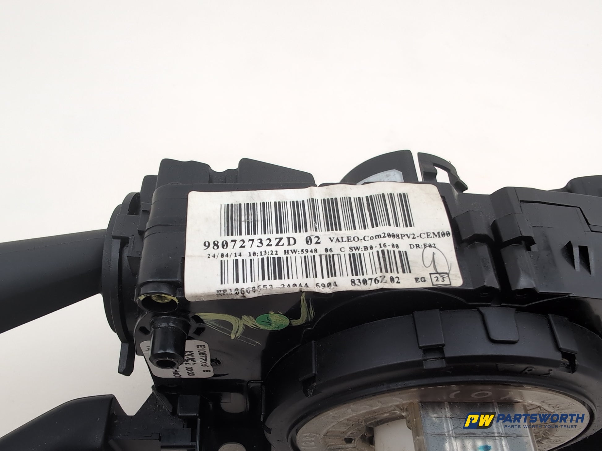 Peugeot 308 Allure Blue Hdi Indicator Wiper Switch Stalks 98072732zd 2013-2021 - photo 6