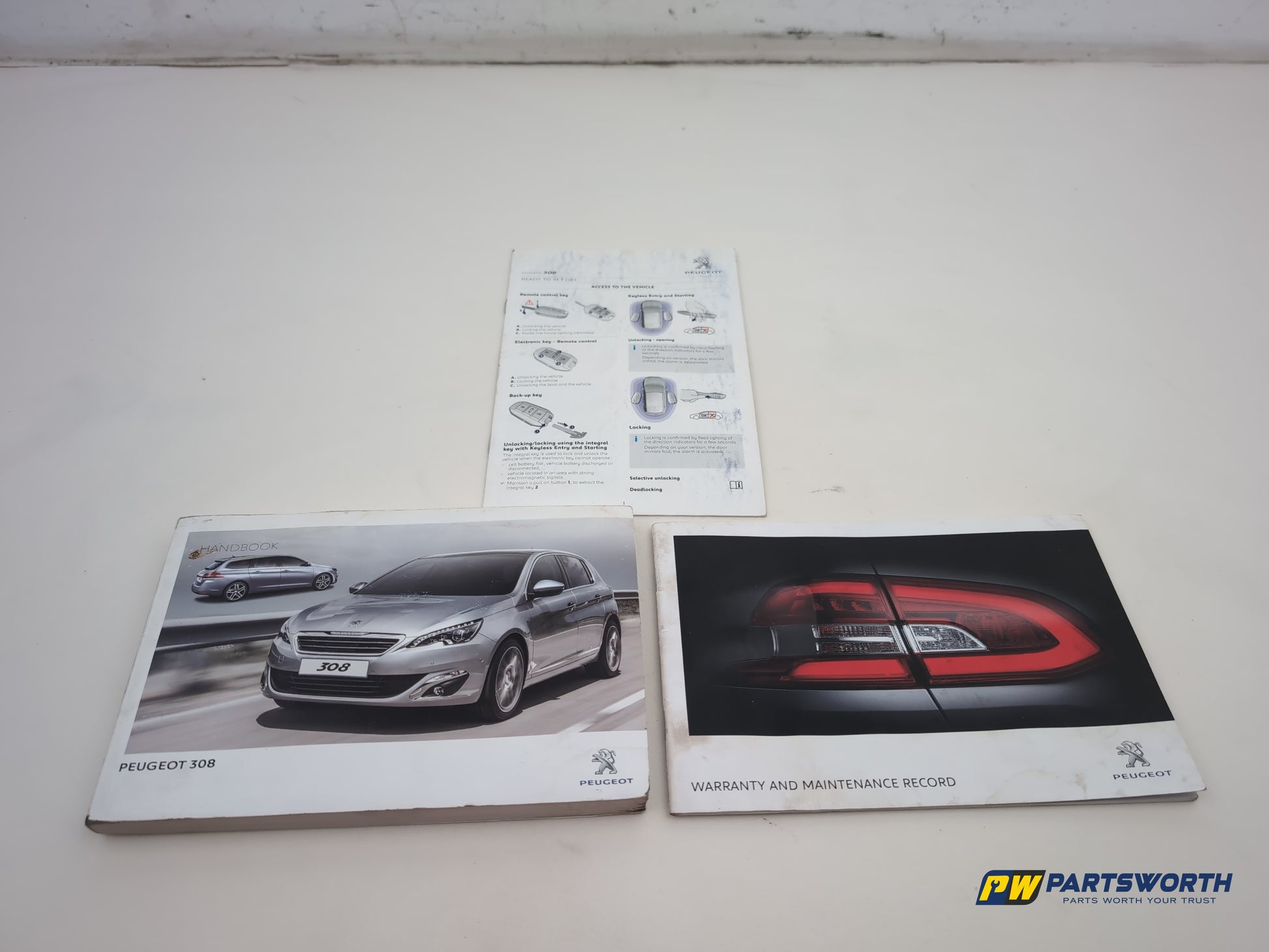 Peugeot 308 Allure Blue Hdi Owners Handbook Manual Pack And Wallet - photo 6