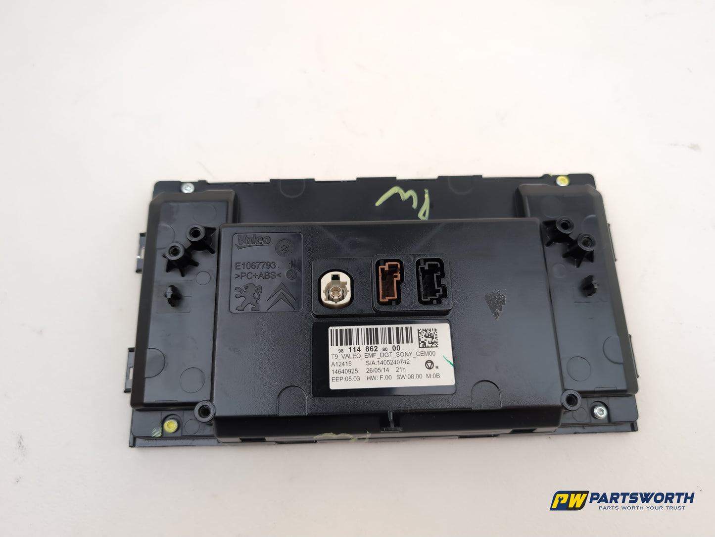 Peugeot 308 Allure Blue Hdi Multi Function Display Unit 981148628000 2013-2021 - photo 6