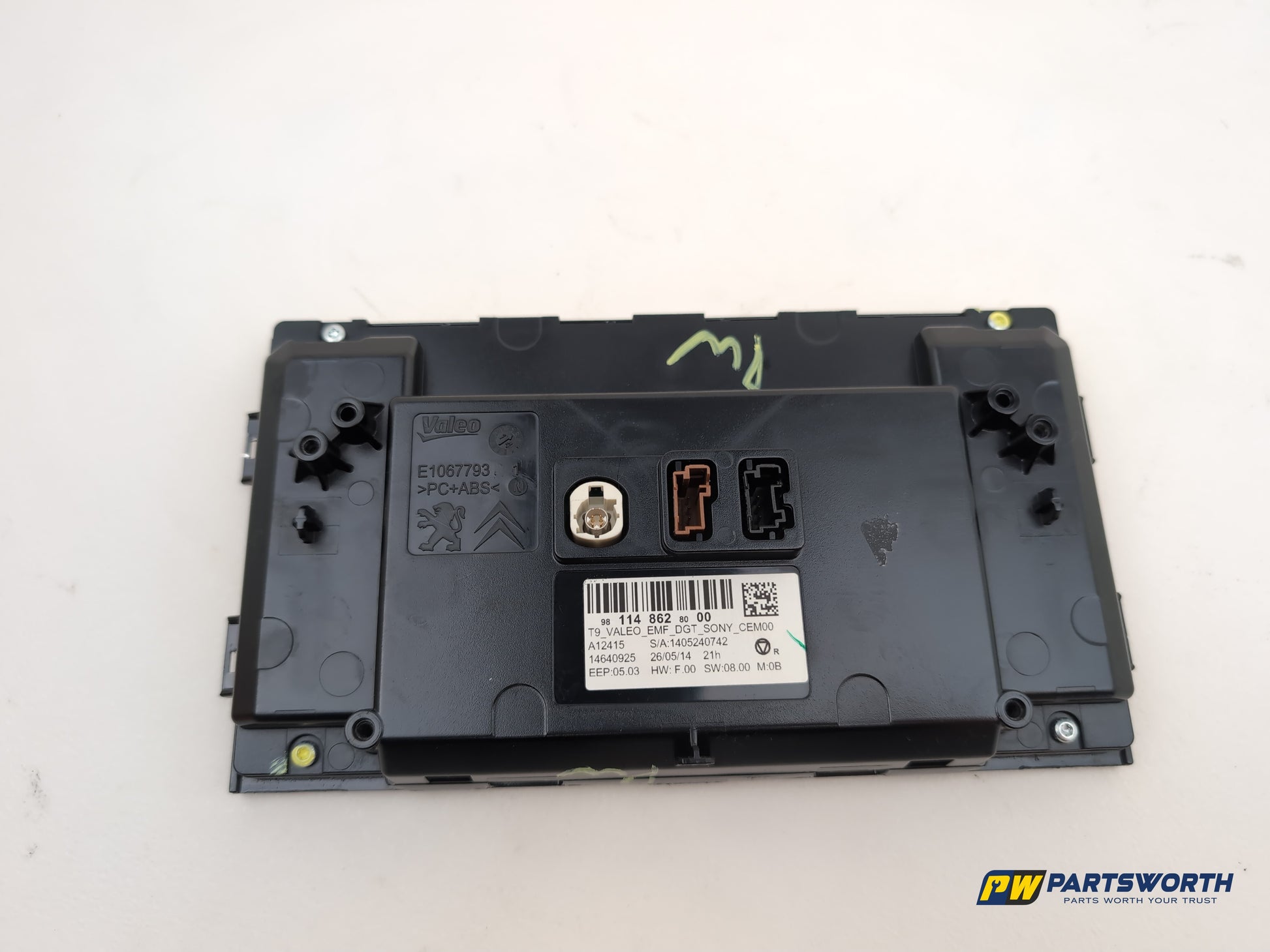 Peugeot 308 Allure Blue Hdi Multi Function Display Unit 981148628000 2013-2021 - photo 6