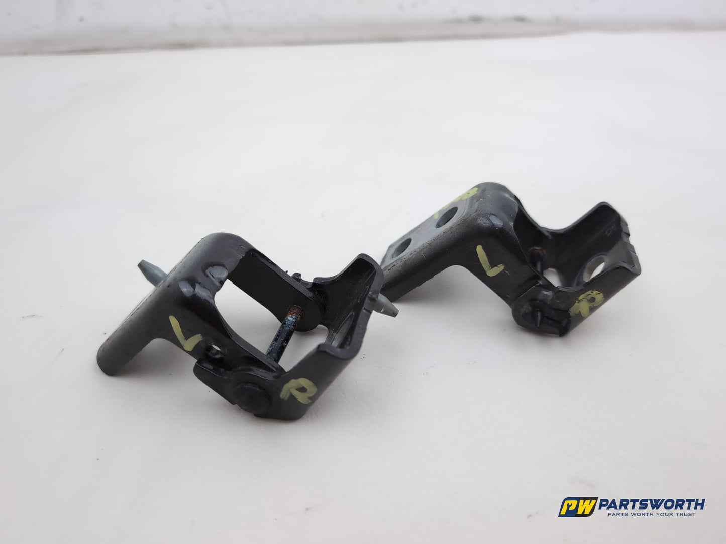 Peugeot 308 Allure Blue Hdi Passenger Side Lh Rear Door Hinge Pair 2013-2021 - photo 6