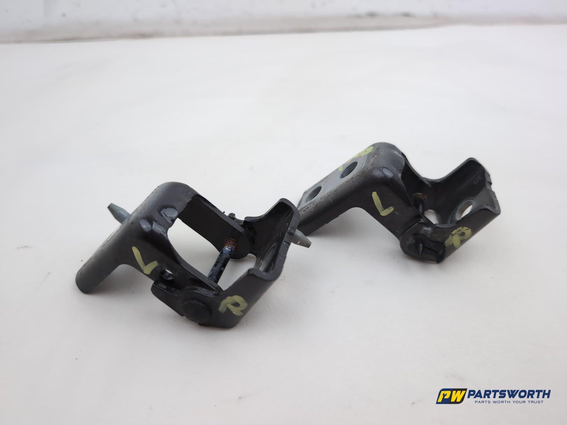 Peugeot 308 Allure Blue Hdi Passenger Side Lh Rear Door Hinge Pair 2013-2021 - photo 6