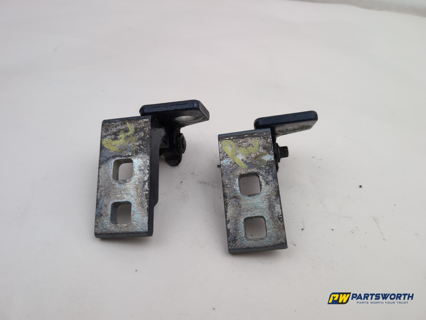 Vauxhall Corsa Se Passenger Side Lh Front Door Hinge Pair 2006-2014 - photo 6