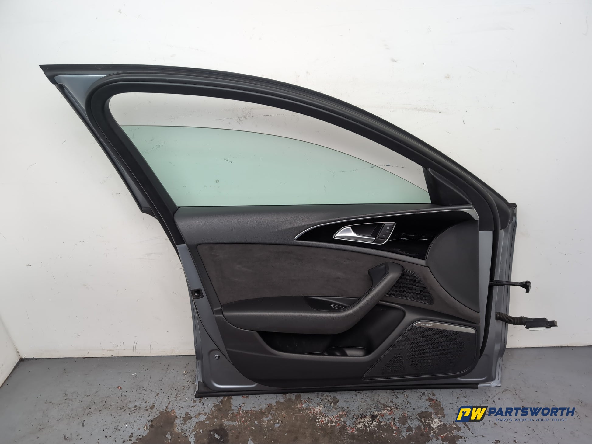 Audi A6 S Line Black Ed Saloon Door Front Lh Passenger Side Grey Lx7p 2011-2018 - photo 6