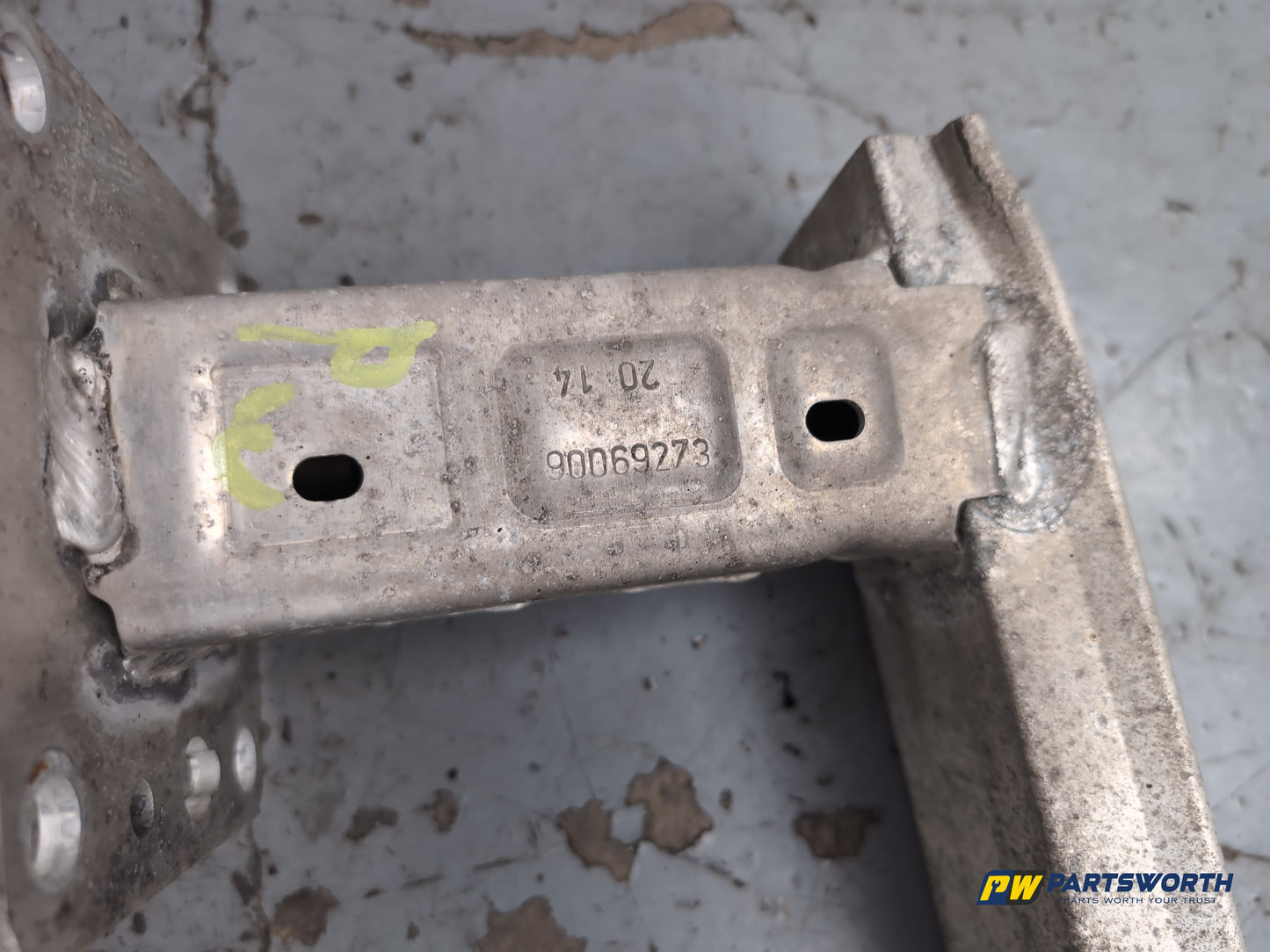 Peugeot 308 Allure Blue Hdi Bumper Rear Reinforcement 2013-2017 - photo 6