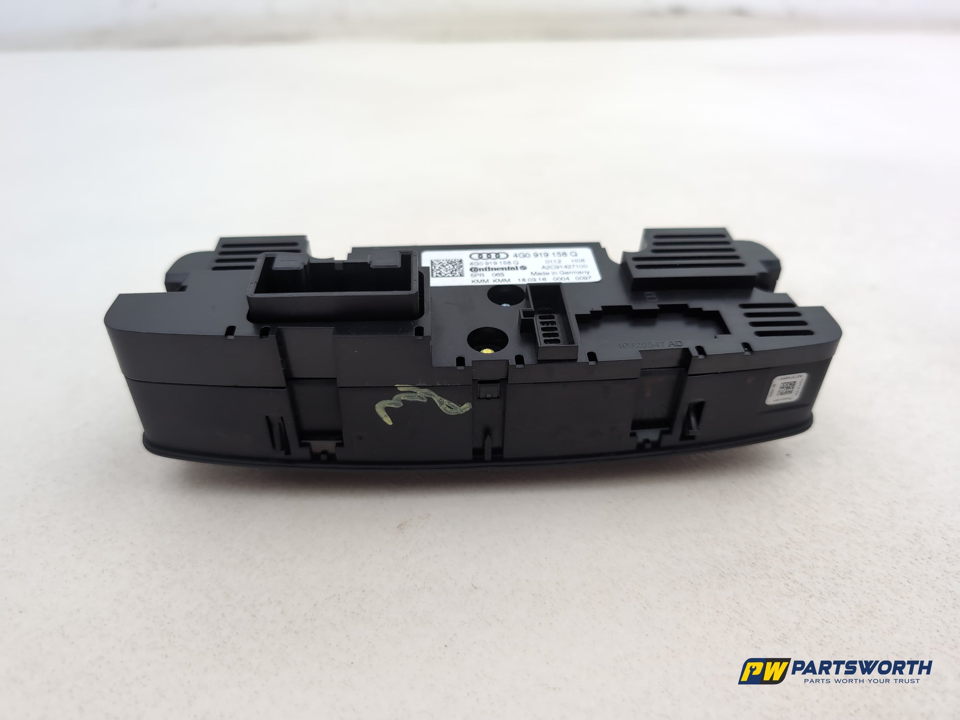Audi A6 S Line Black Ed Tdi Heater Control Assembly Rear 4g0919158q 2011-2018 - photo 6