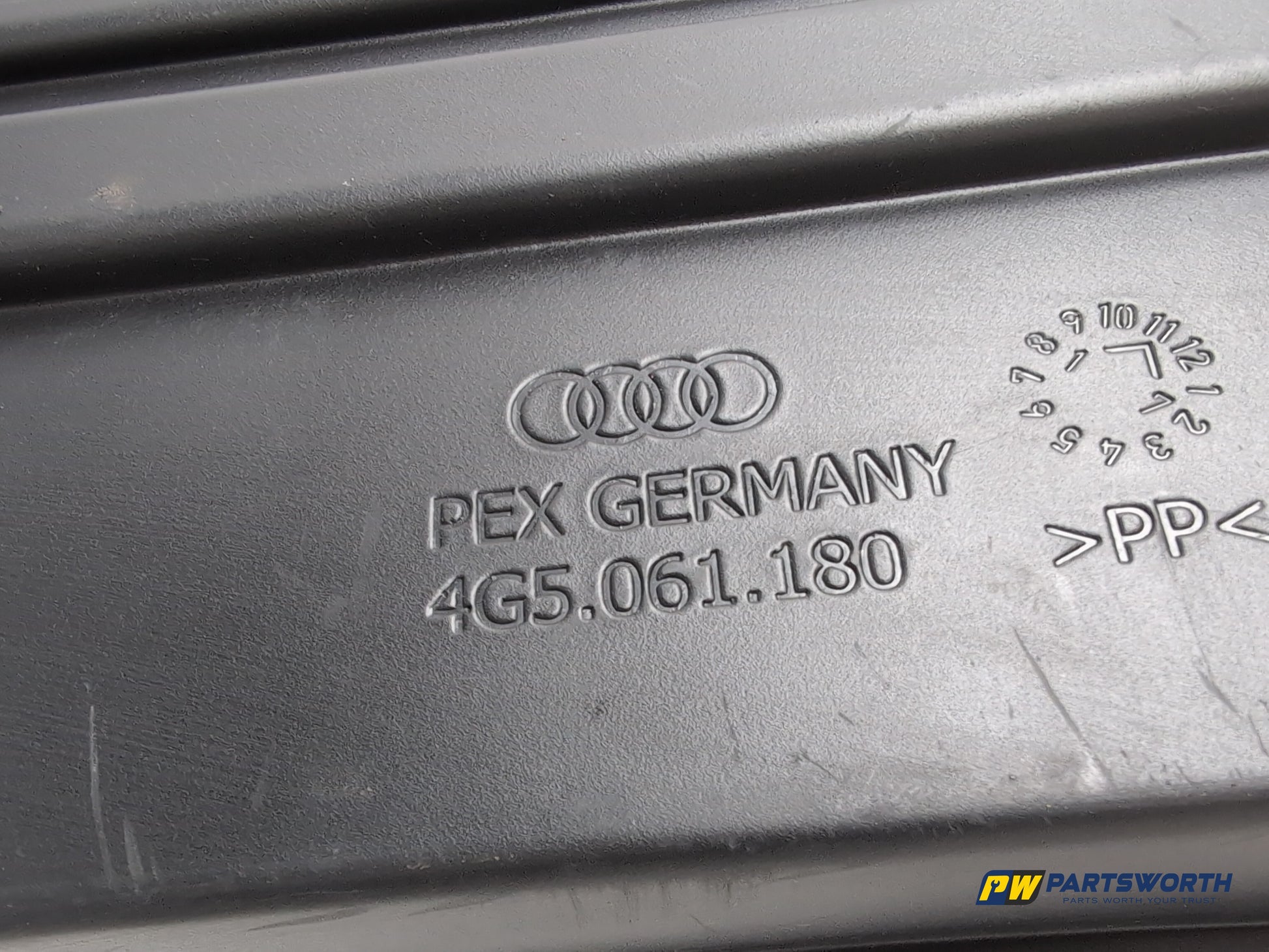 Audi A6 S Line Black Ed Tdi Quat Saloon Rear Boot Liner Mat 4g5061180 2011-2018 - photo 6