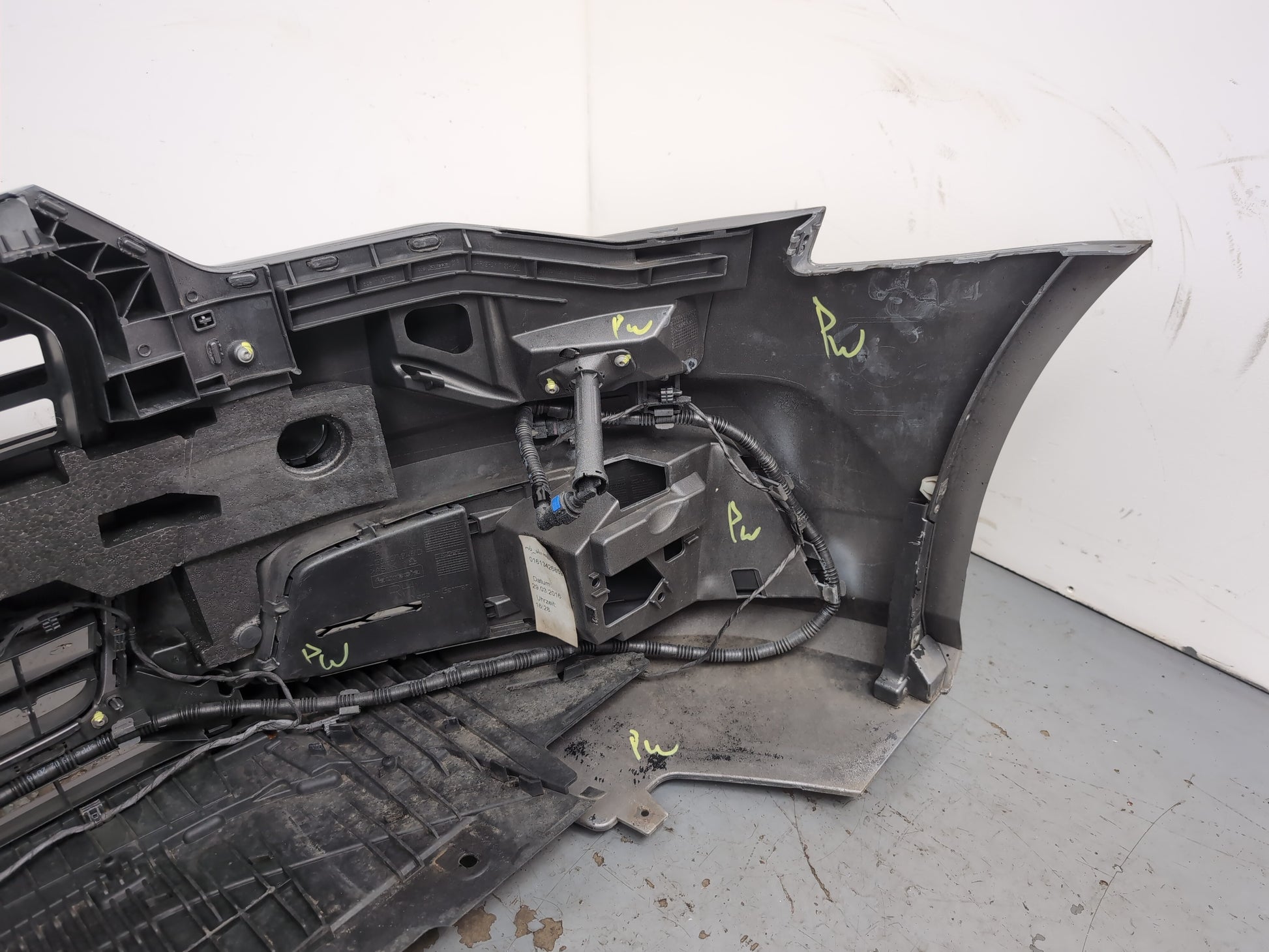 Audi A6 S Line Black Ed Tdi Saloon Complete Front Bumper Grey Lx7p 2014-2018 - photo 6