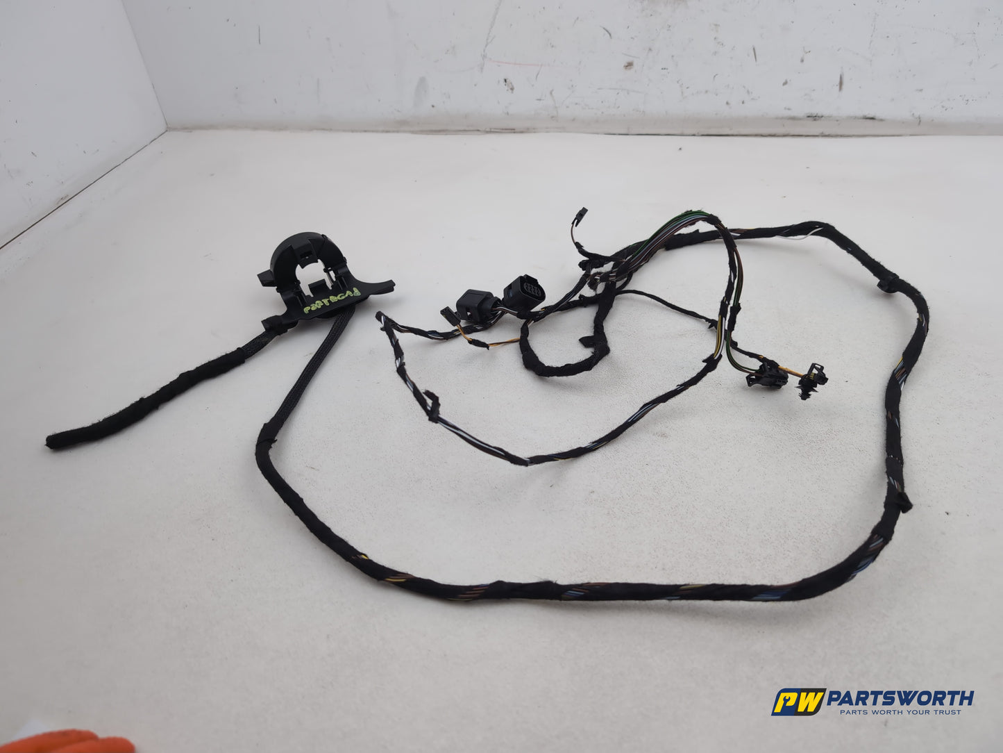 Audi A6 S Line Black Ed Tdi Rear Bumper Parking Sensors Wiring Loom 2011-2018 - photo 10