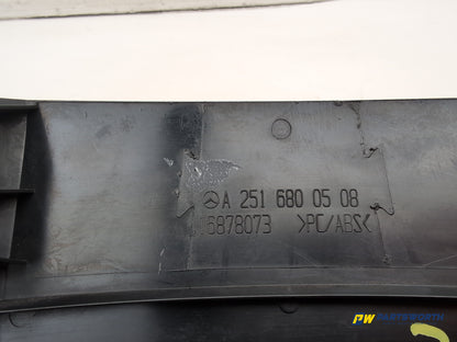 Mercedes R320 R-Class W251 Centre Console Rear Trim Cover A2516800508 2006-2013 - photo 6