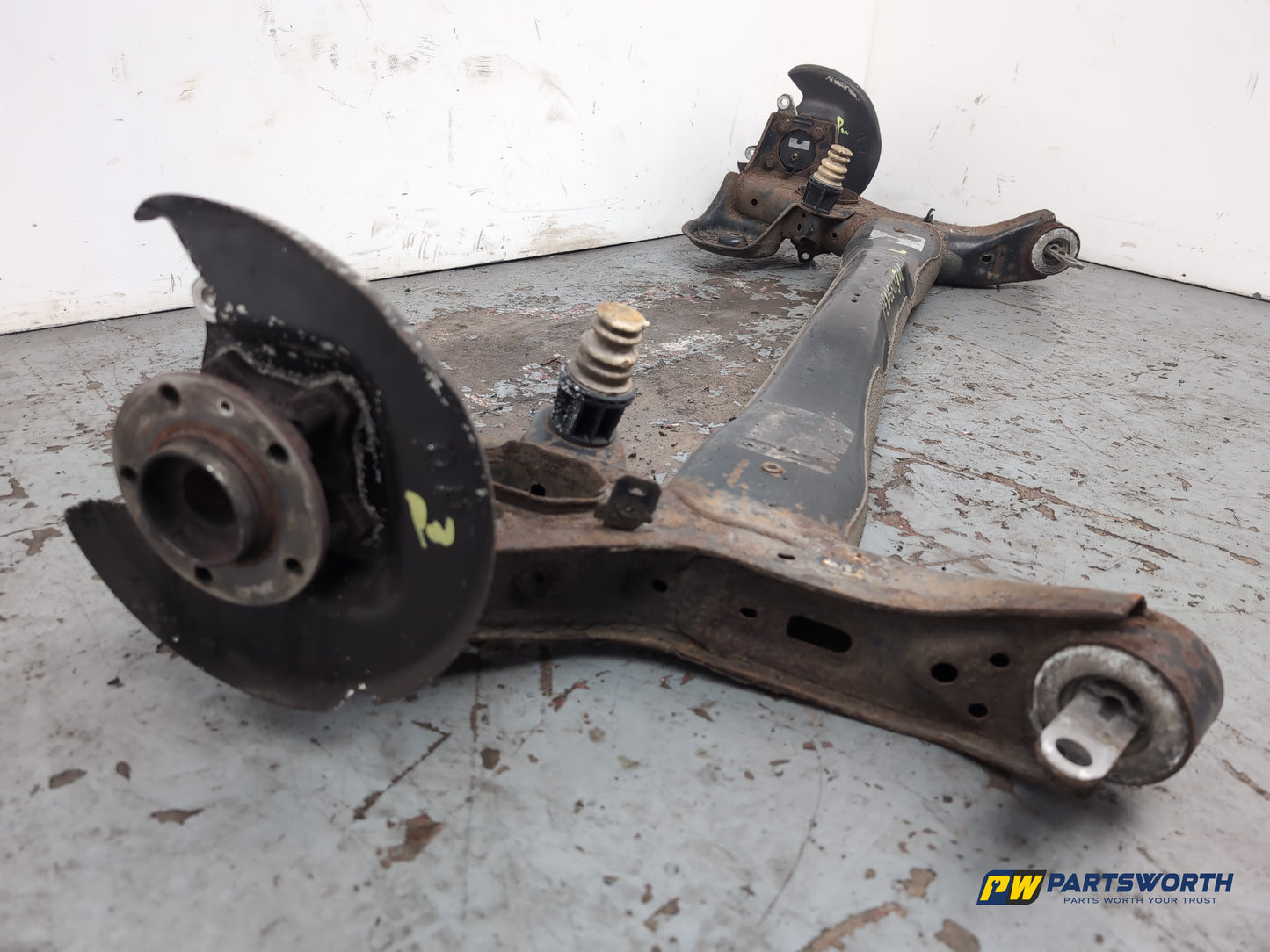 Peugeot 308 Allure Blue Hdi 1.6l Diesel Axle Assembly Rear 2013-2021 - photo 5