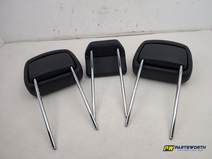 Mercedes R320 R-Class W251 Rear Second Row Leather Headrest Set 2006-2013 - photo 6