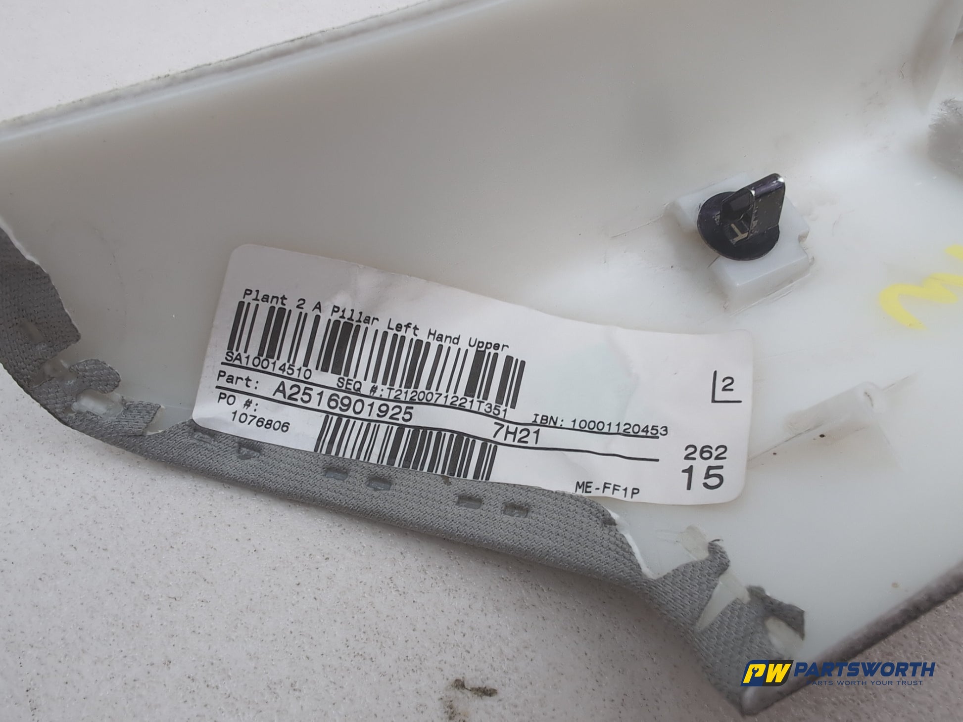 RH A Pillar Trim  6