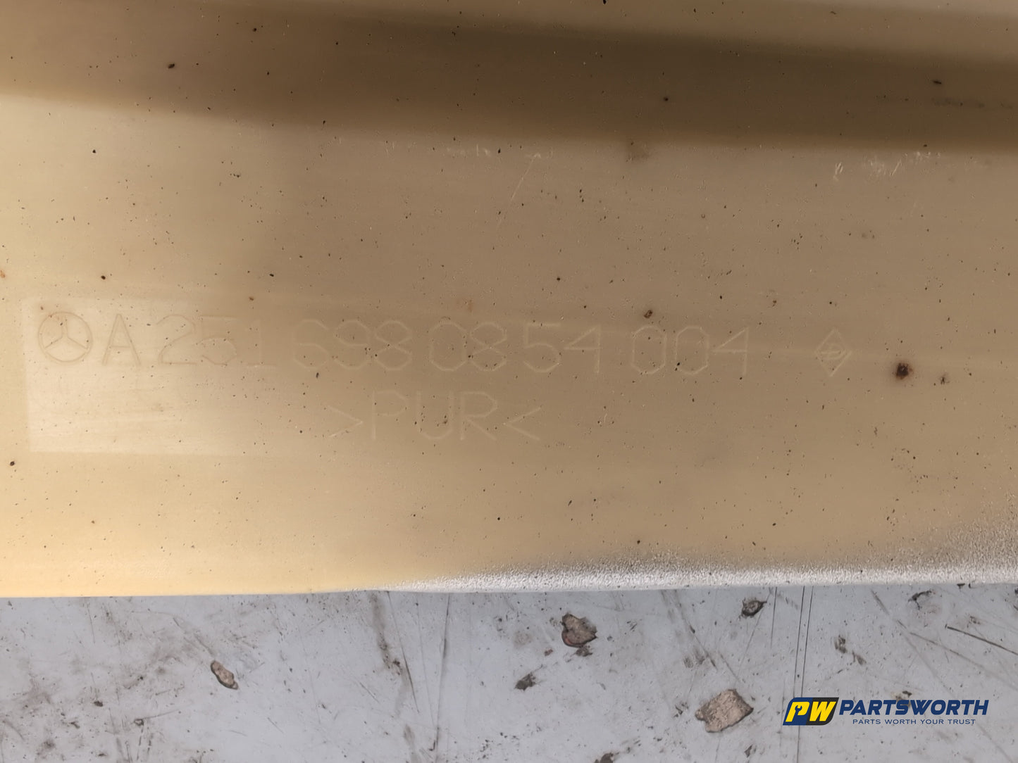 Mercedes R320 R-Class W251 Mpv Side Skirt Rh Driver Side Silver C775 A2516980854 - photo 5