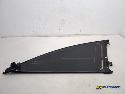 Door Glass Quarter Light Rear LH 6