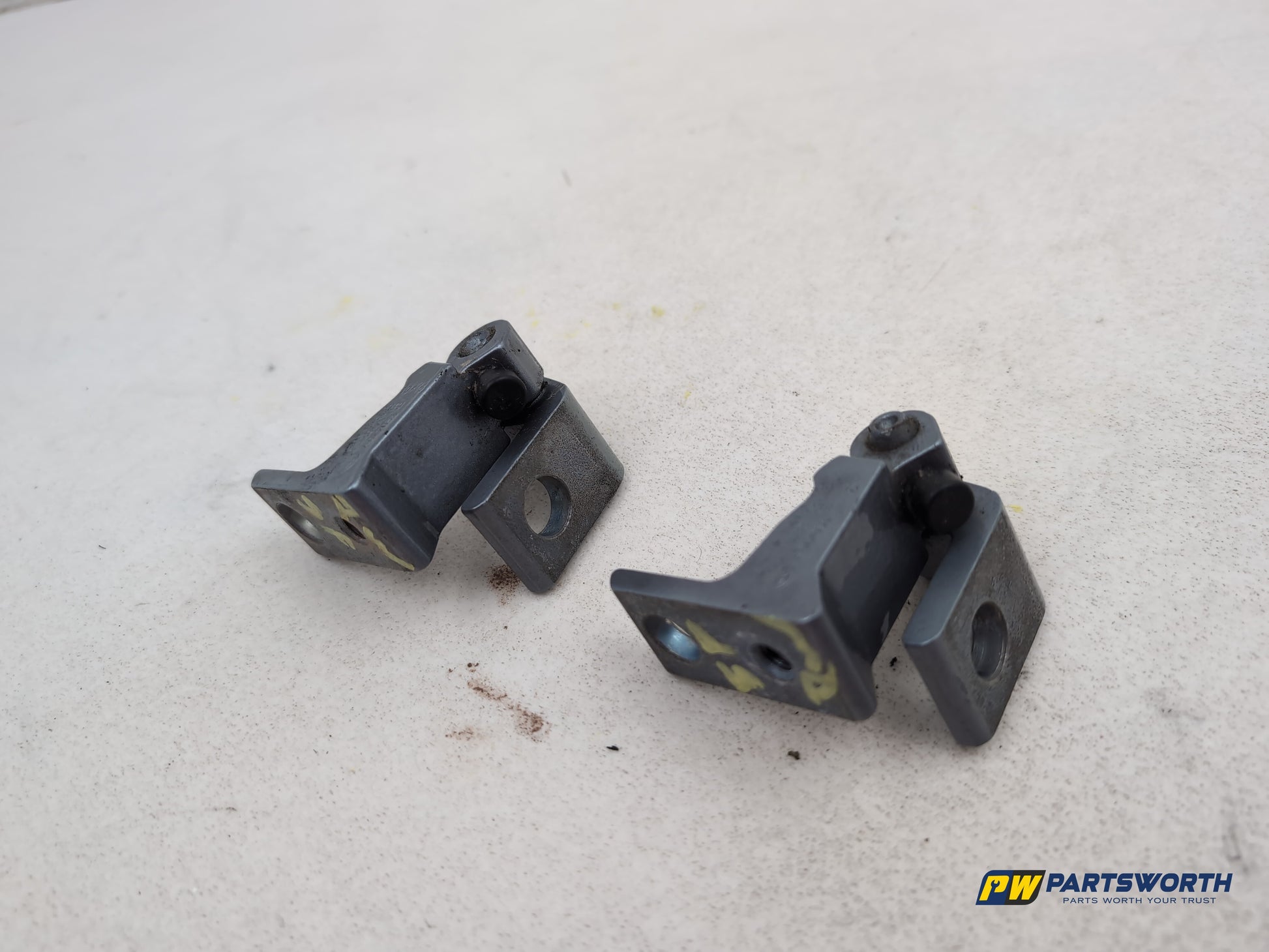 Audi A6 S Line Passenger Side Lh Front Door Hinge Pair 4g0831401b 2011-2018 - photo 6