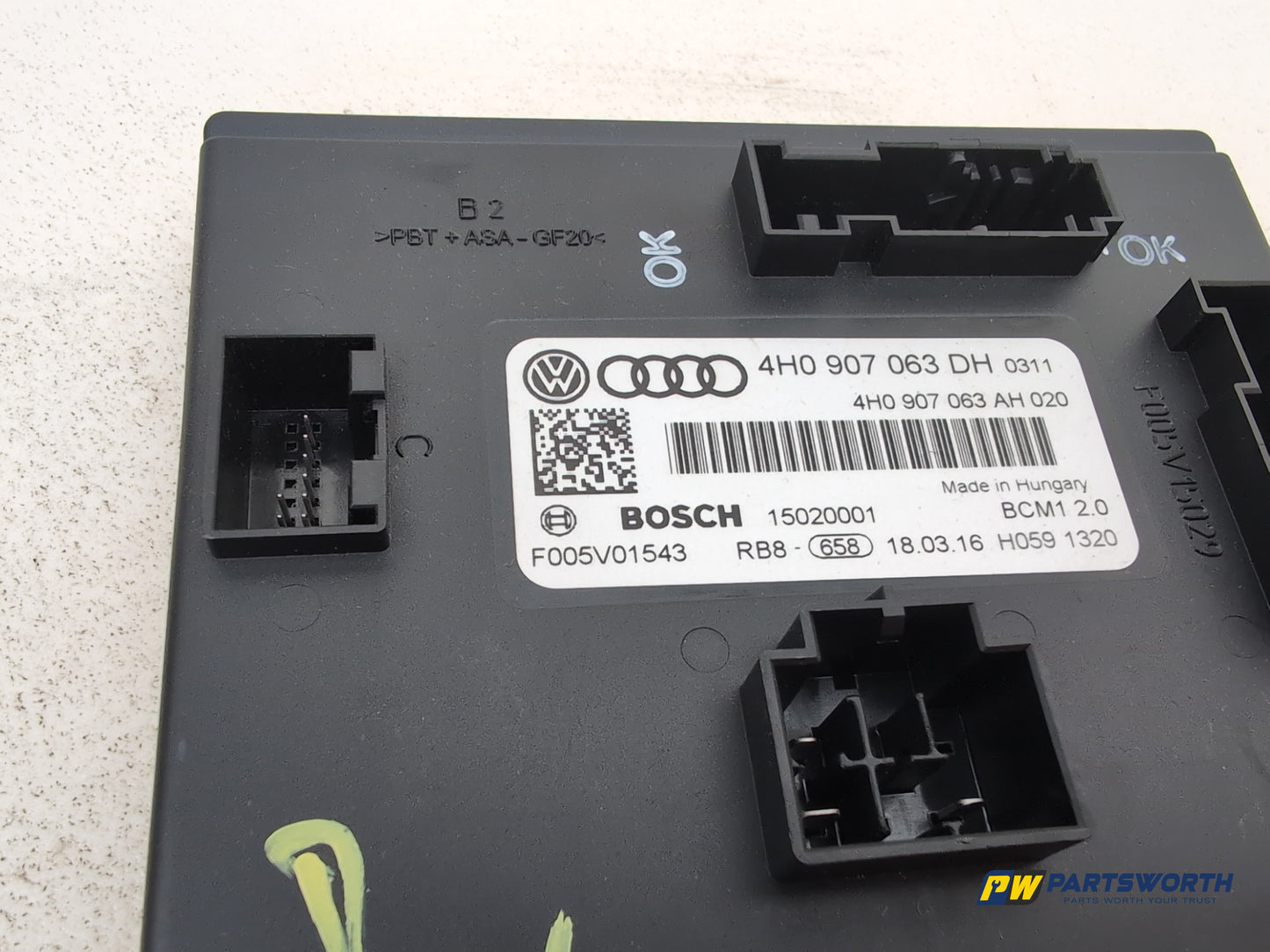 Audi A6 S Line 2.0l Diesel Semi Automatic Engine Ecu Kit Cnha 04l906021bp - photo 6