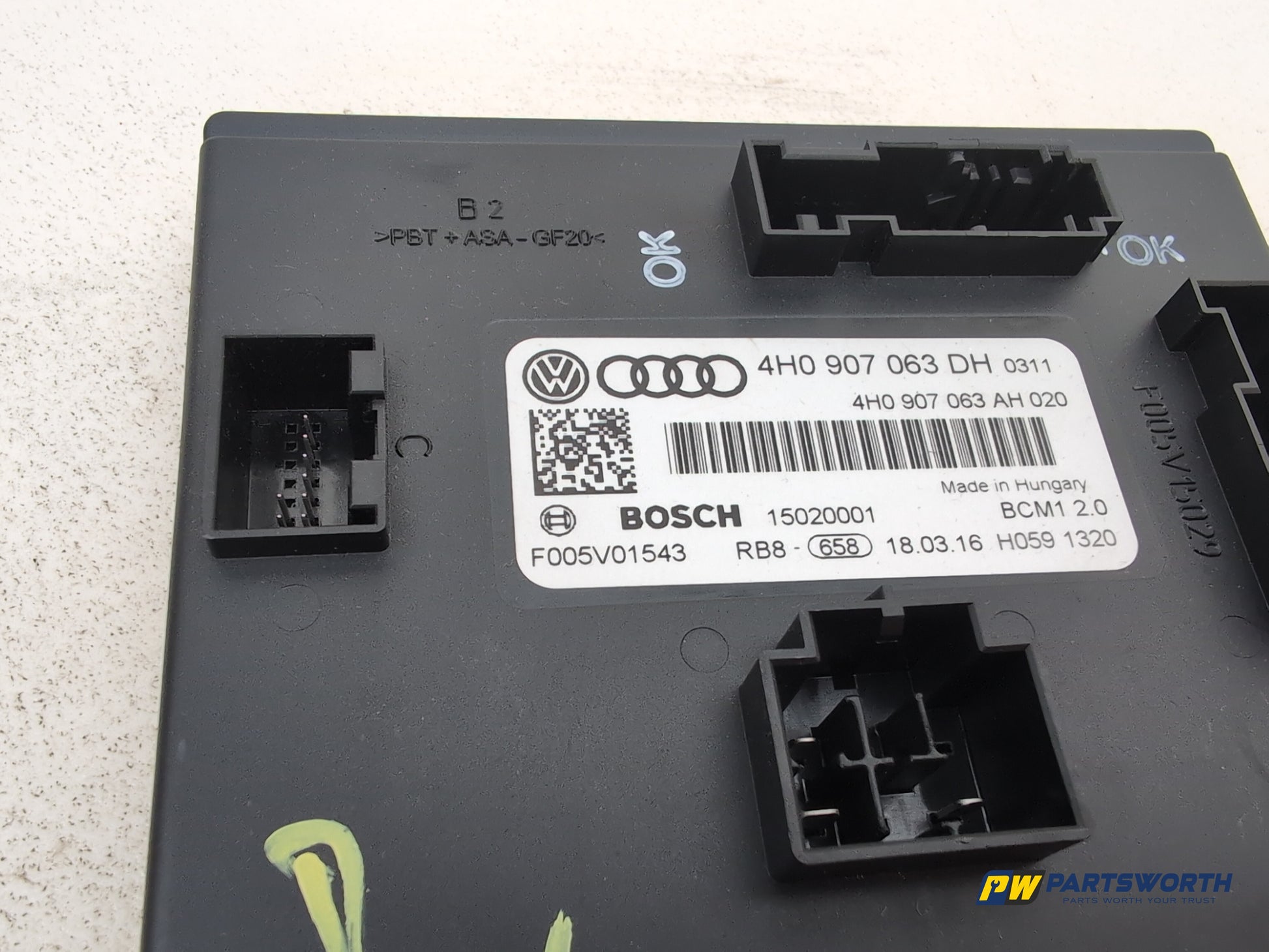 Audi A6 S Line 2.0l Diesel Semi Automatic Engine Ecu Kit Cnha 04l906021bp - photo 6