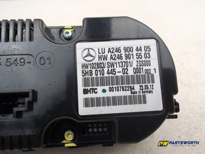 Mercedes-Benz B180 B-Class W246 Heater Control Assembly A2469004405 2011-2018 - photo 6