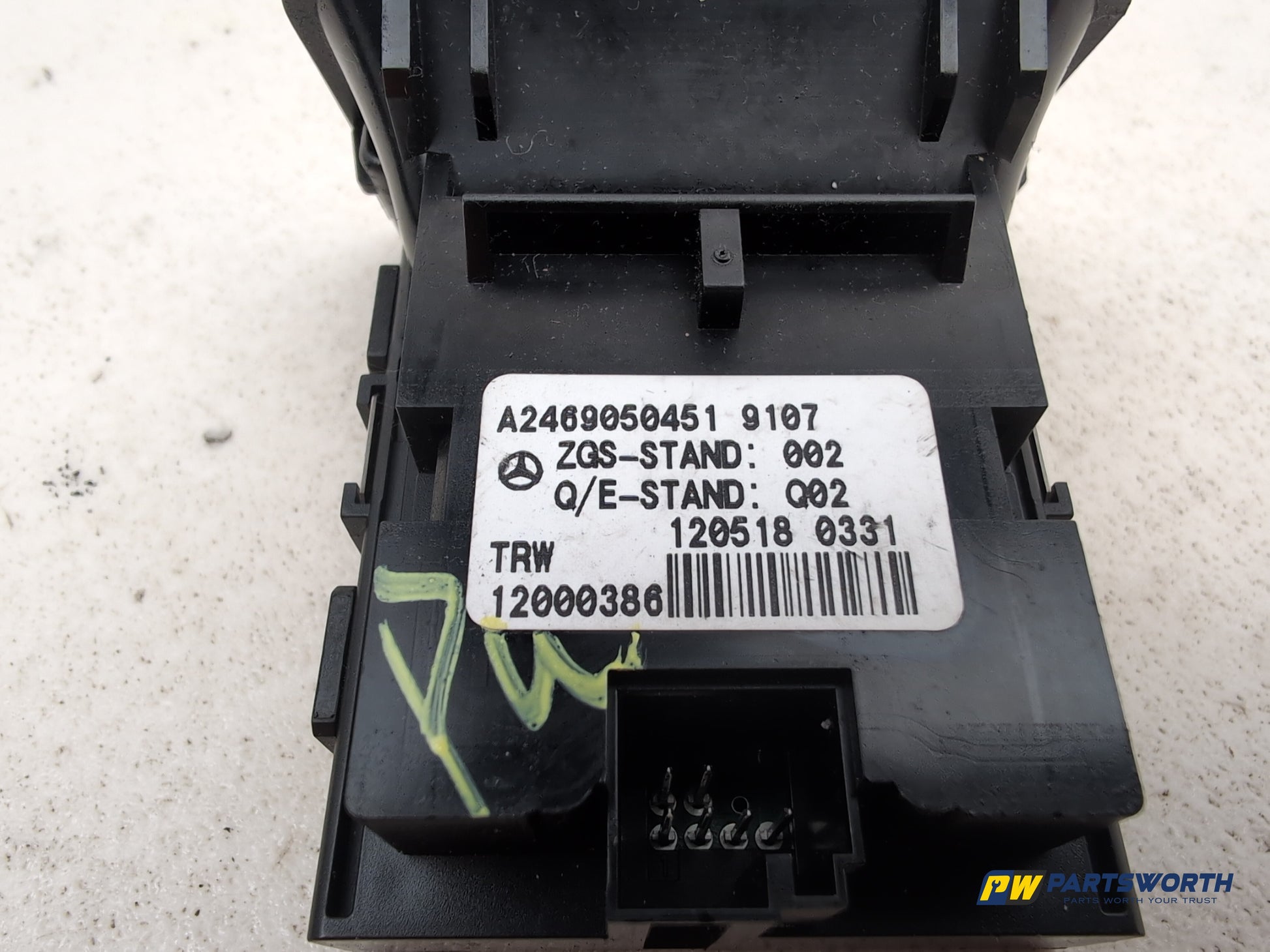 Mercedes-Benz B180 B-Class W246 Park Brake Handbrake Parking Control Switch - photo 6