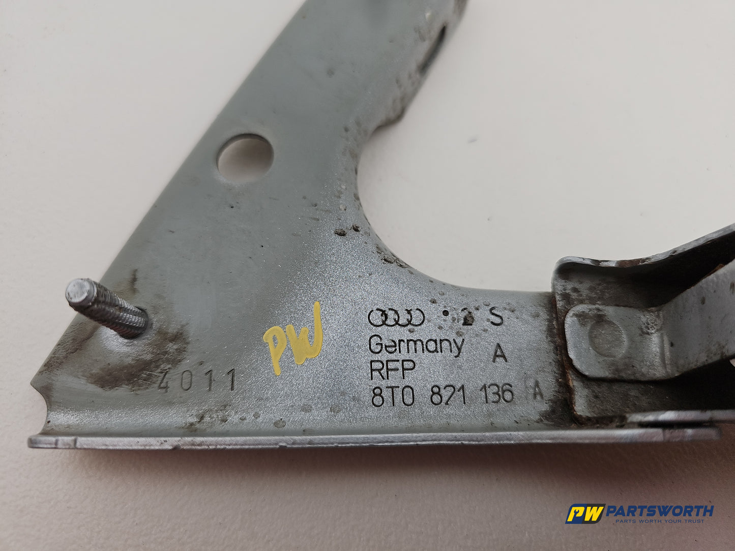 Audi A5 S Line Tdi Quattro Auto Coupe Driver Side Wing Bracket Ice Silver Lx7w - photo 6