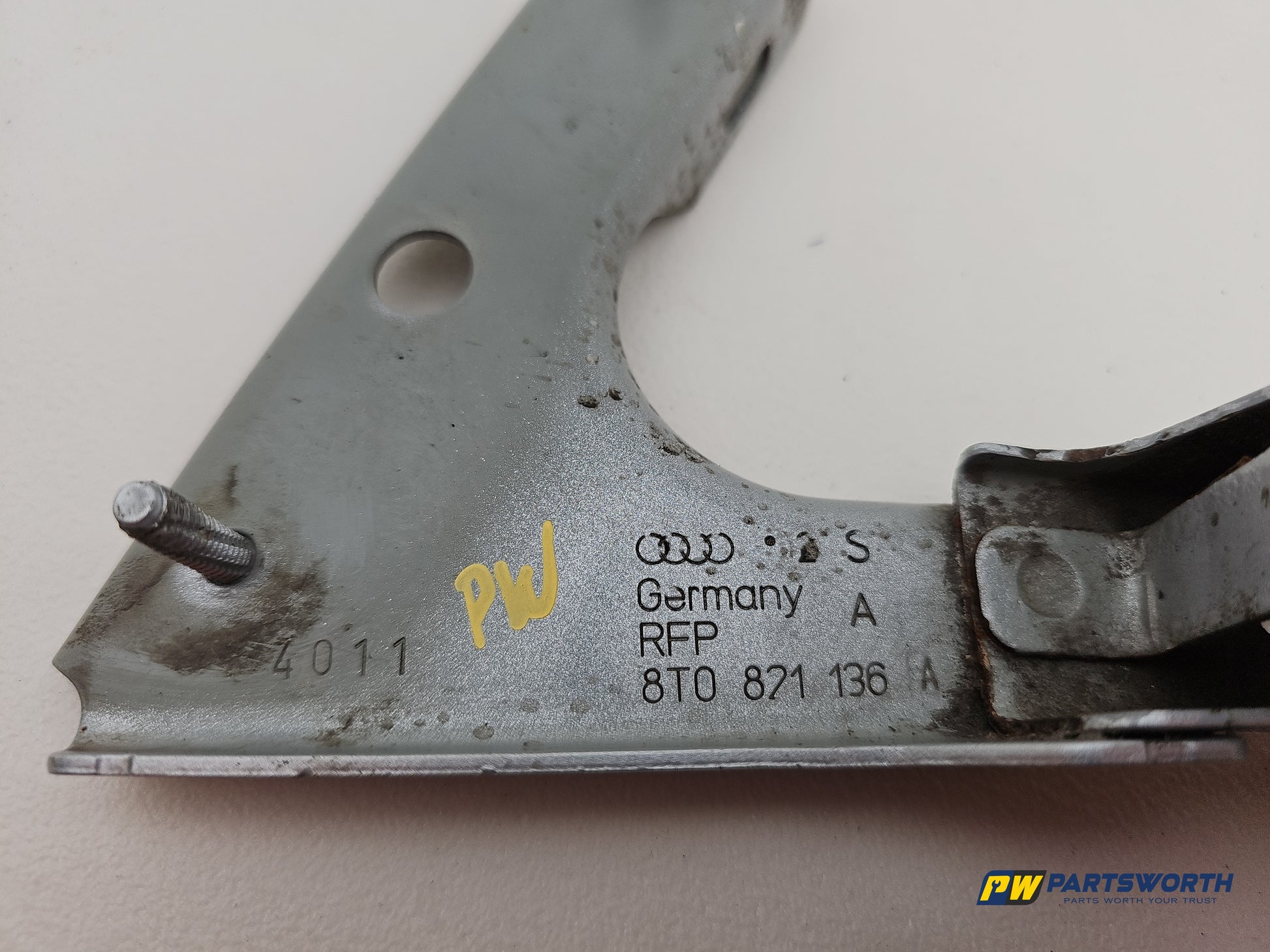Audi A5 S Line Tdi Quattro Auto Coupe Driver Side Wing Bracket Ice Silver Lx7w - photo 6