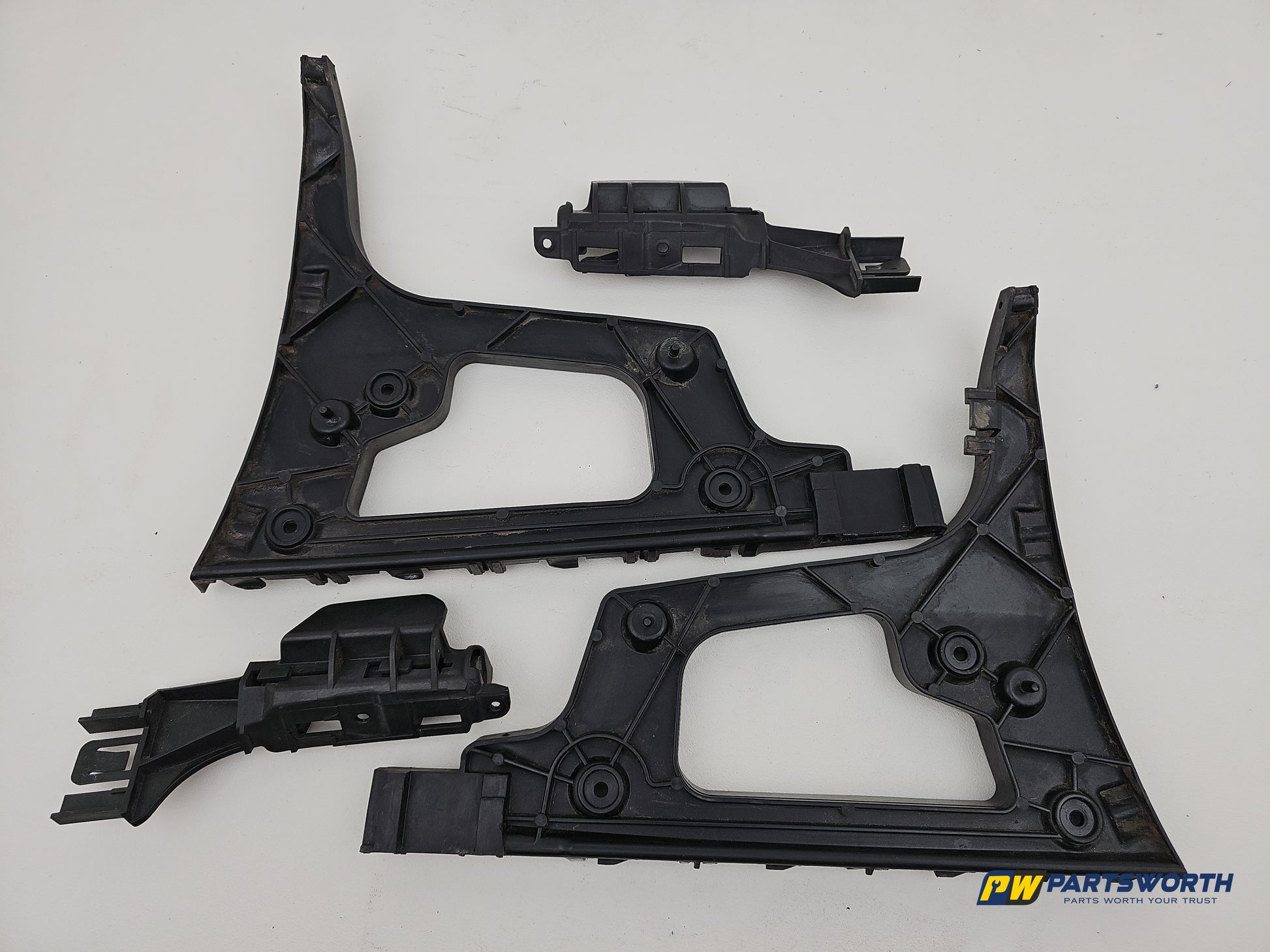 Audi A5 S Line Tdi Coupe Rear Bumper Bracket Holder Set 8t0807454 2011-2016 - photo 6