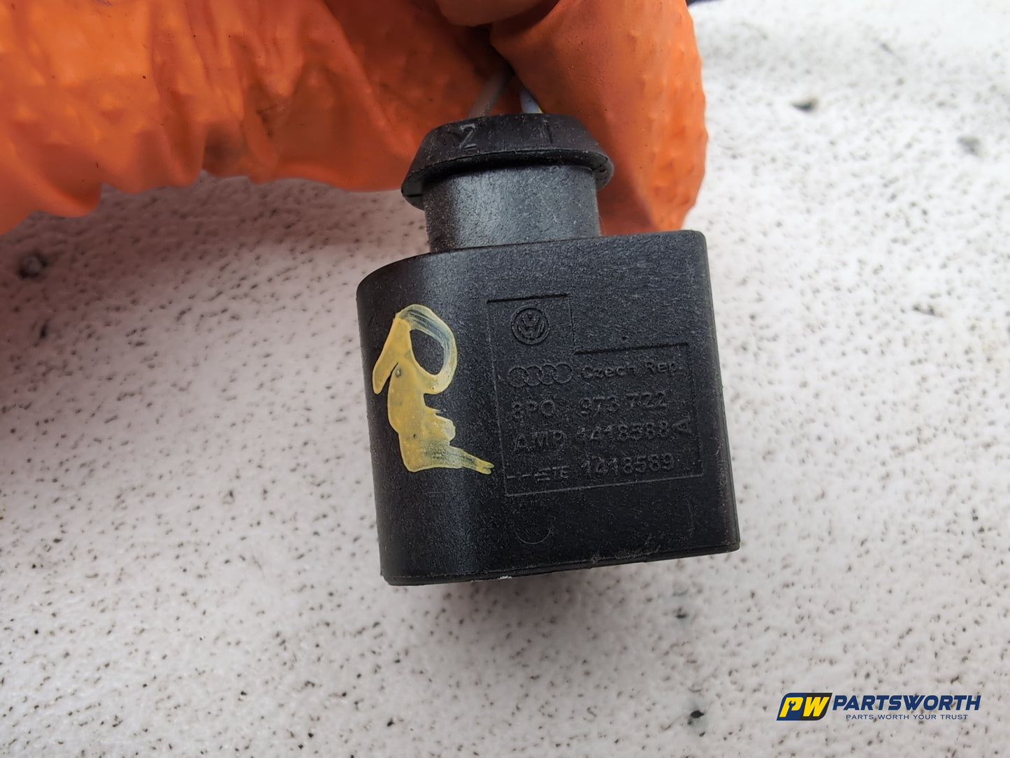 Audi A6 S Line Black Ed Headlight Wiring Connector Plugs 3c0973737 2011-2018 - photo 6