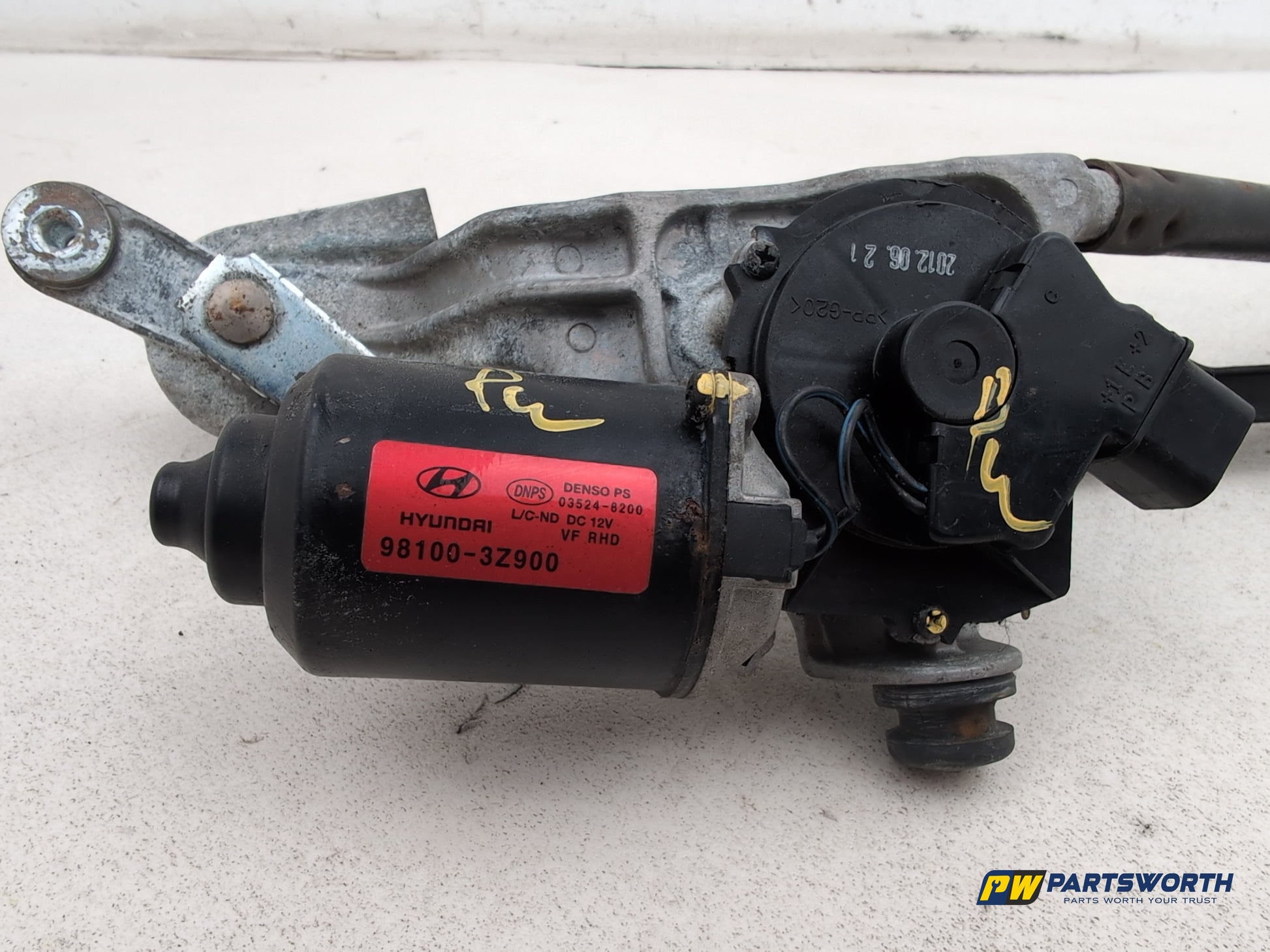 Hyundai I40 Style Front Windscreen Wiper Motor Linkage Assembly 981003z900 - photo 6