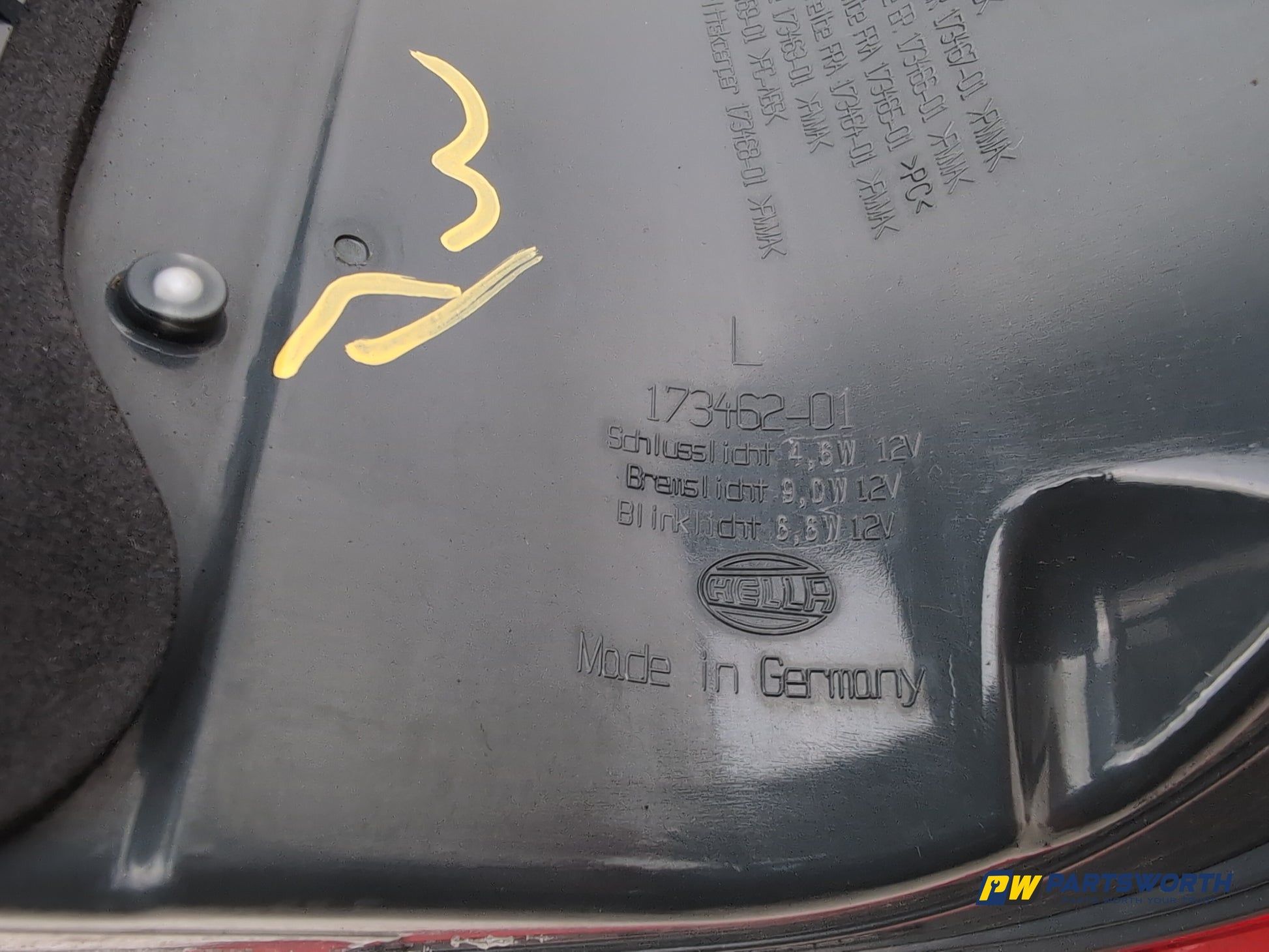 Bmw 5 Series 520d Se Auto F10 Lamp Assembly Rear Lh Passenger Side 173462 - photo 6