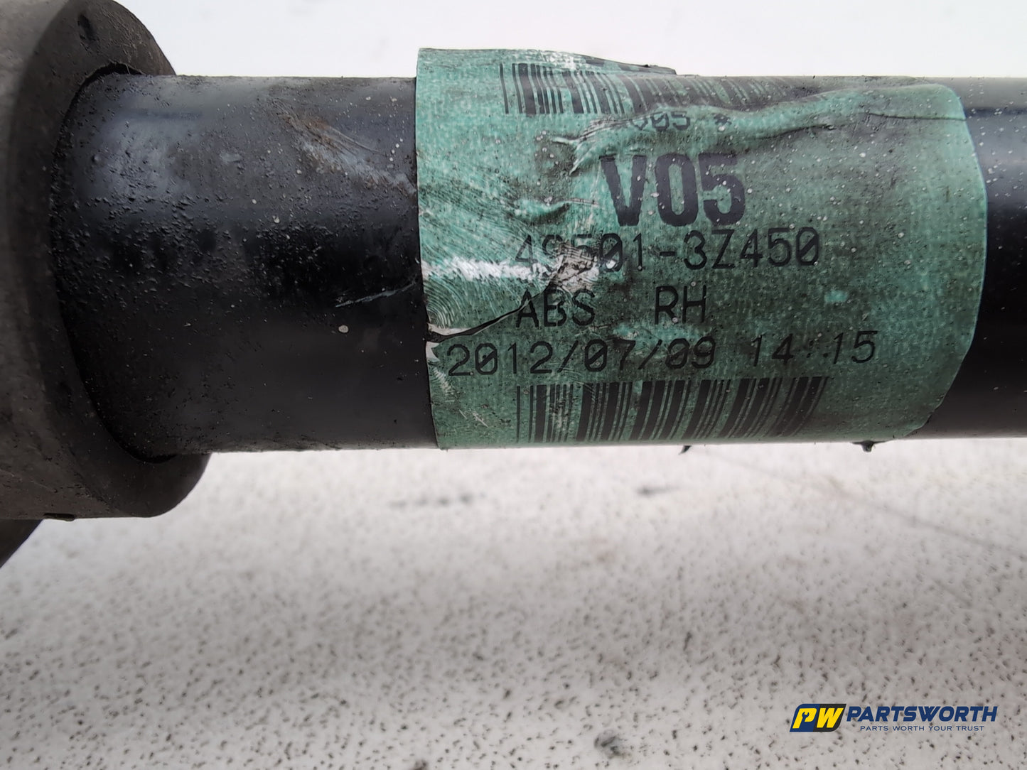 Hyundai I40 Style Driveshaft Front Rh Driver Side 495013z450 2011-2019 - photo 6