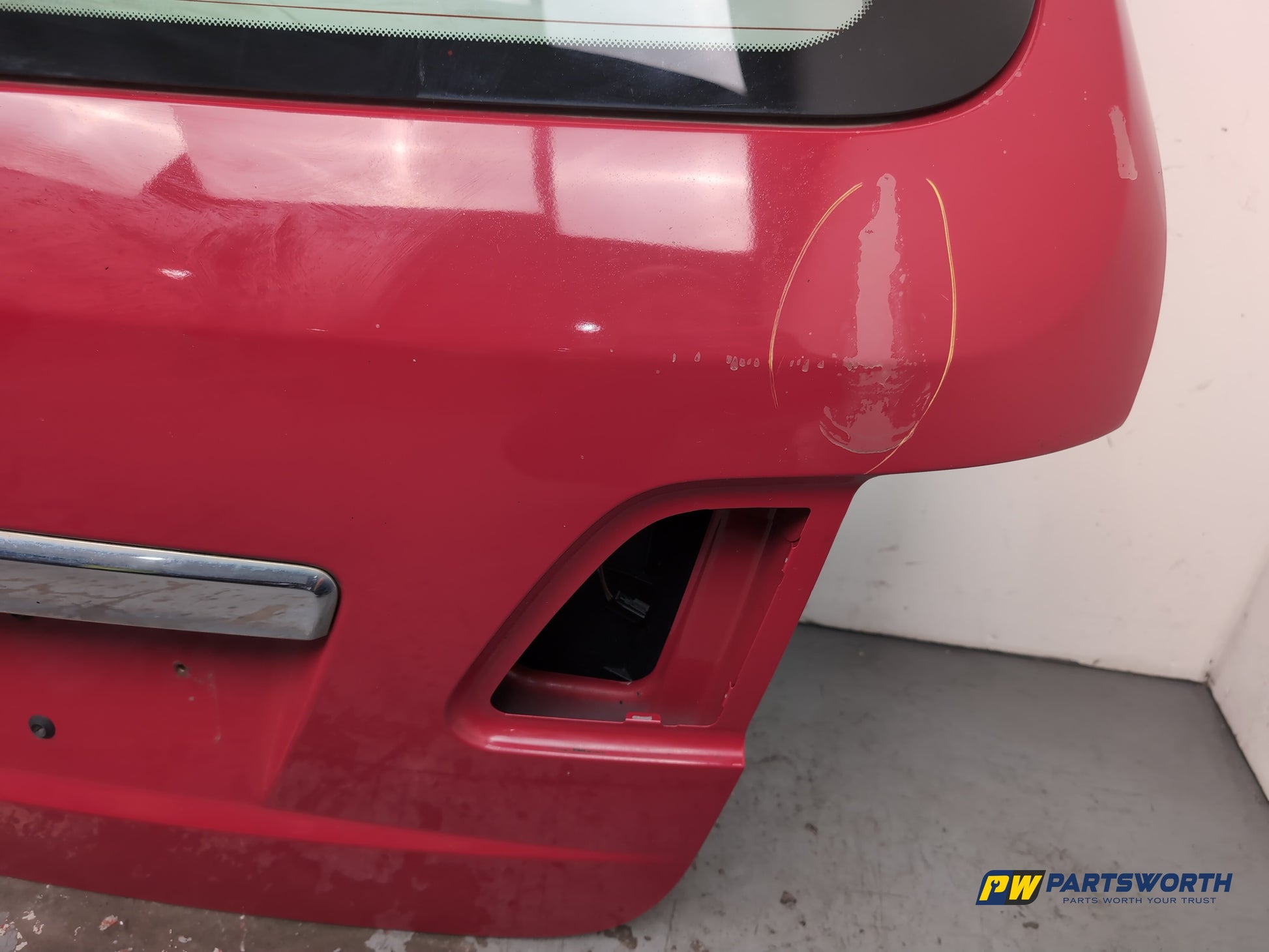 Mercedes-Benz B160 B-Class W246 Mpv Boot Lid Jupiter Red 589 2005-2011 - photo 6