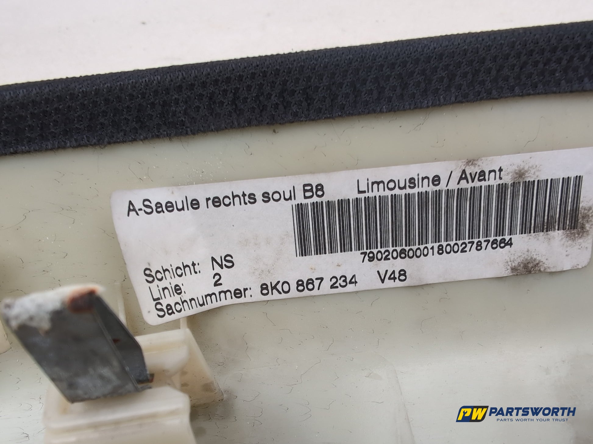 RH A Pillar Trim  6