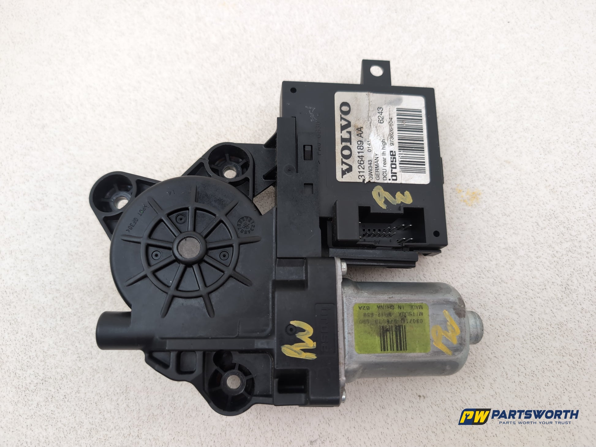 Door Rear Window Regulator LH 5