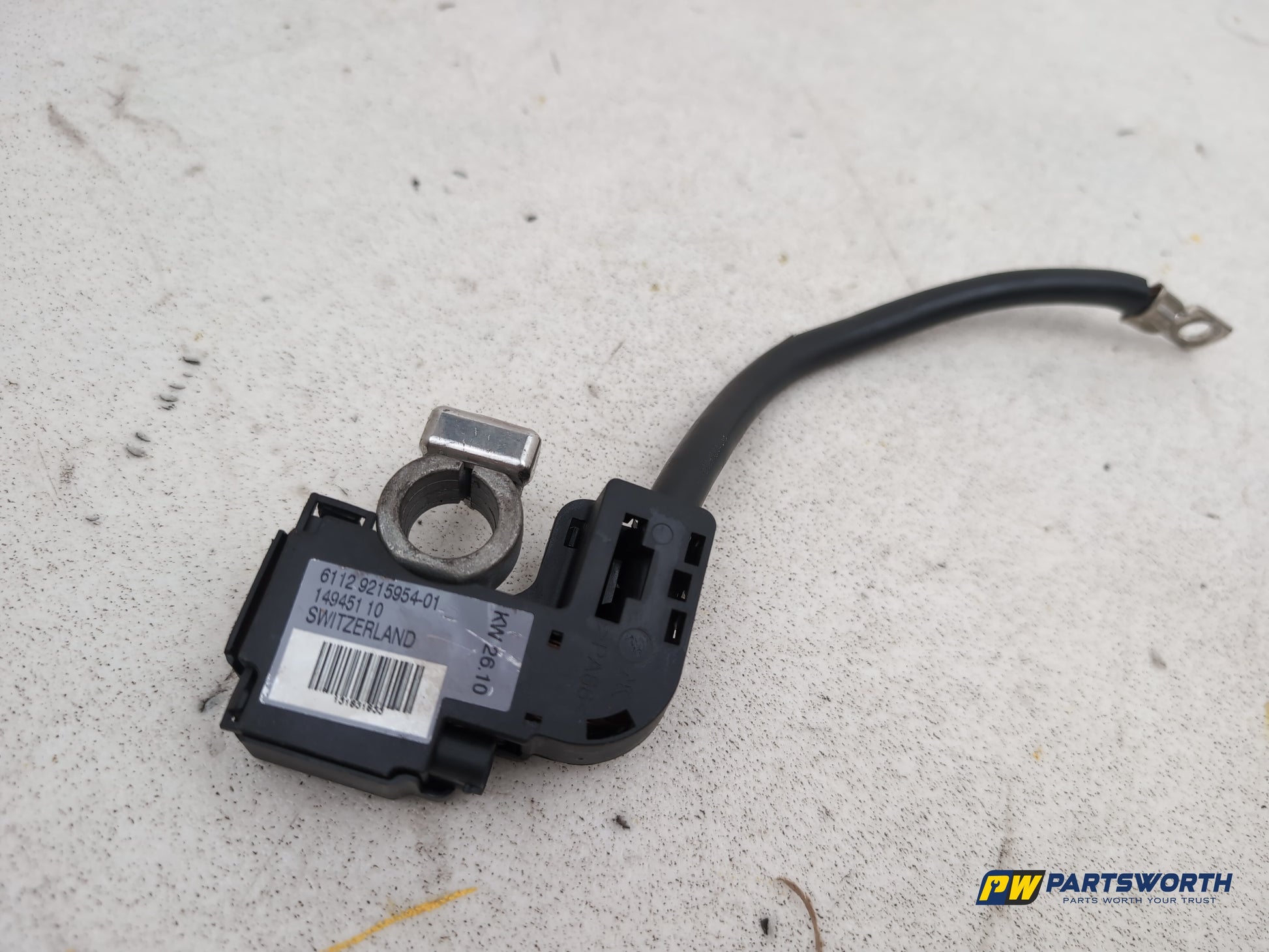Negative battery terminal  5
