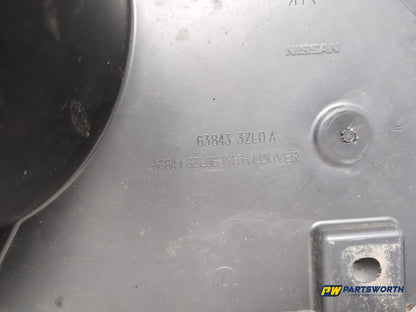 Moulding Wheel Arch Front LH 5