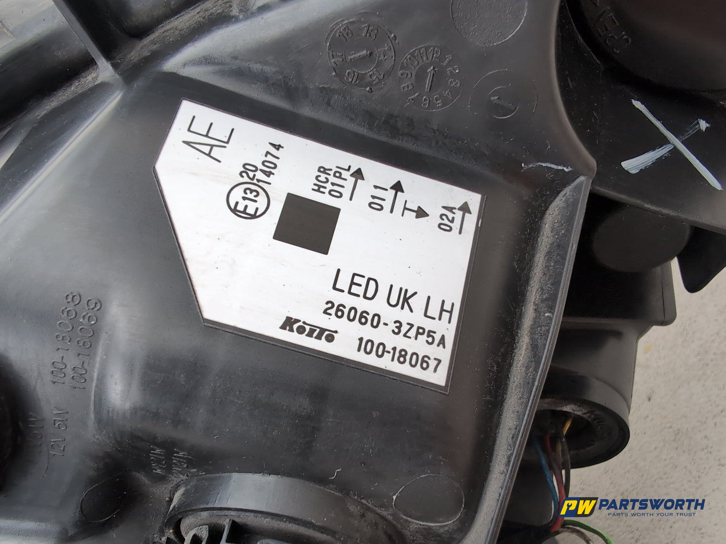 Headlamp LH 5