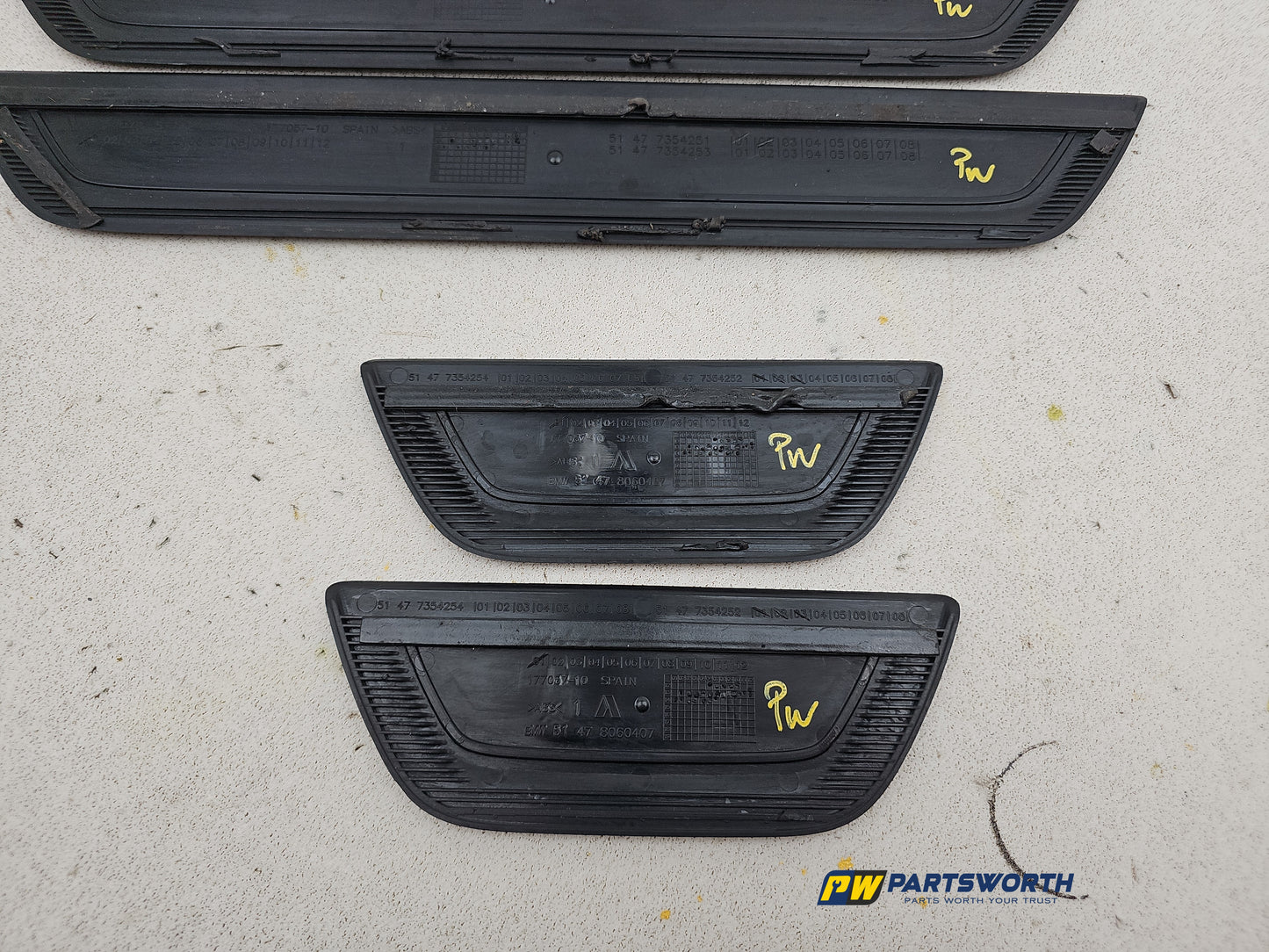 Door Step Insert Cover Trim LH 5