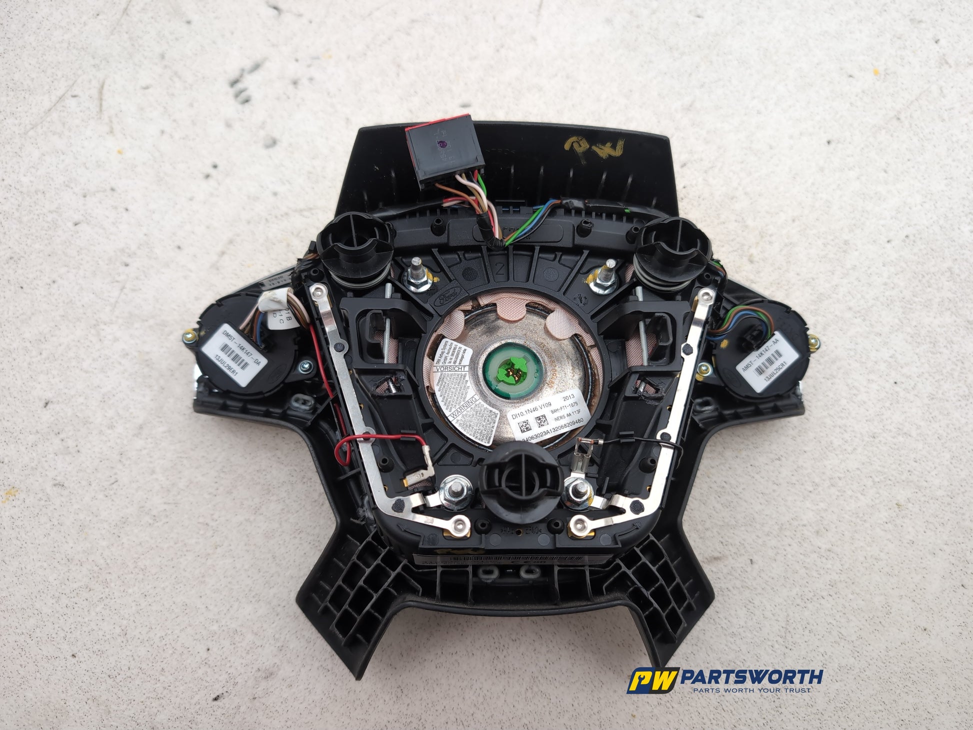 Steering Wheel Airbag Cover 5