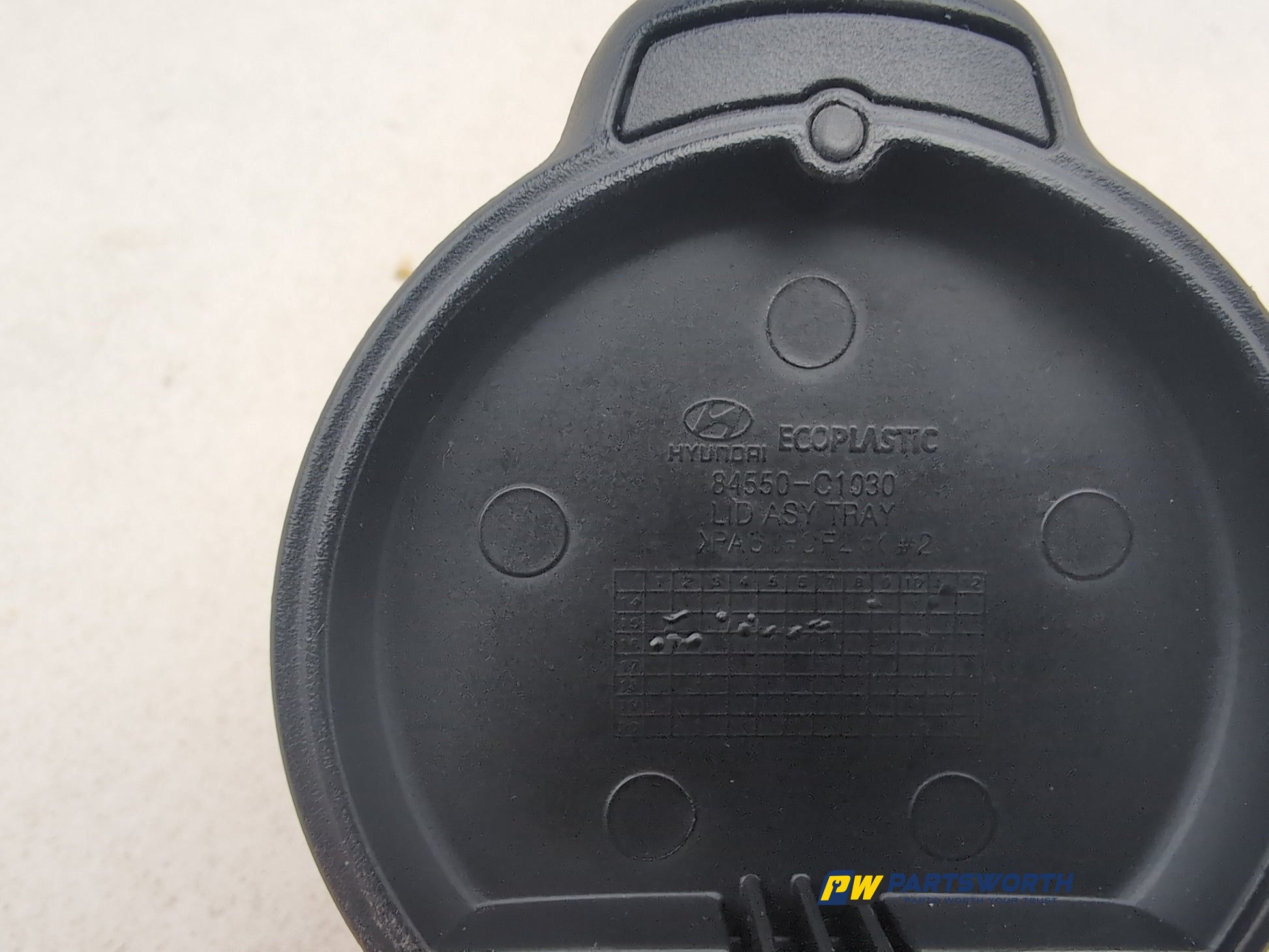 Ashtray Centre Console 9