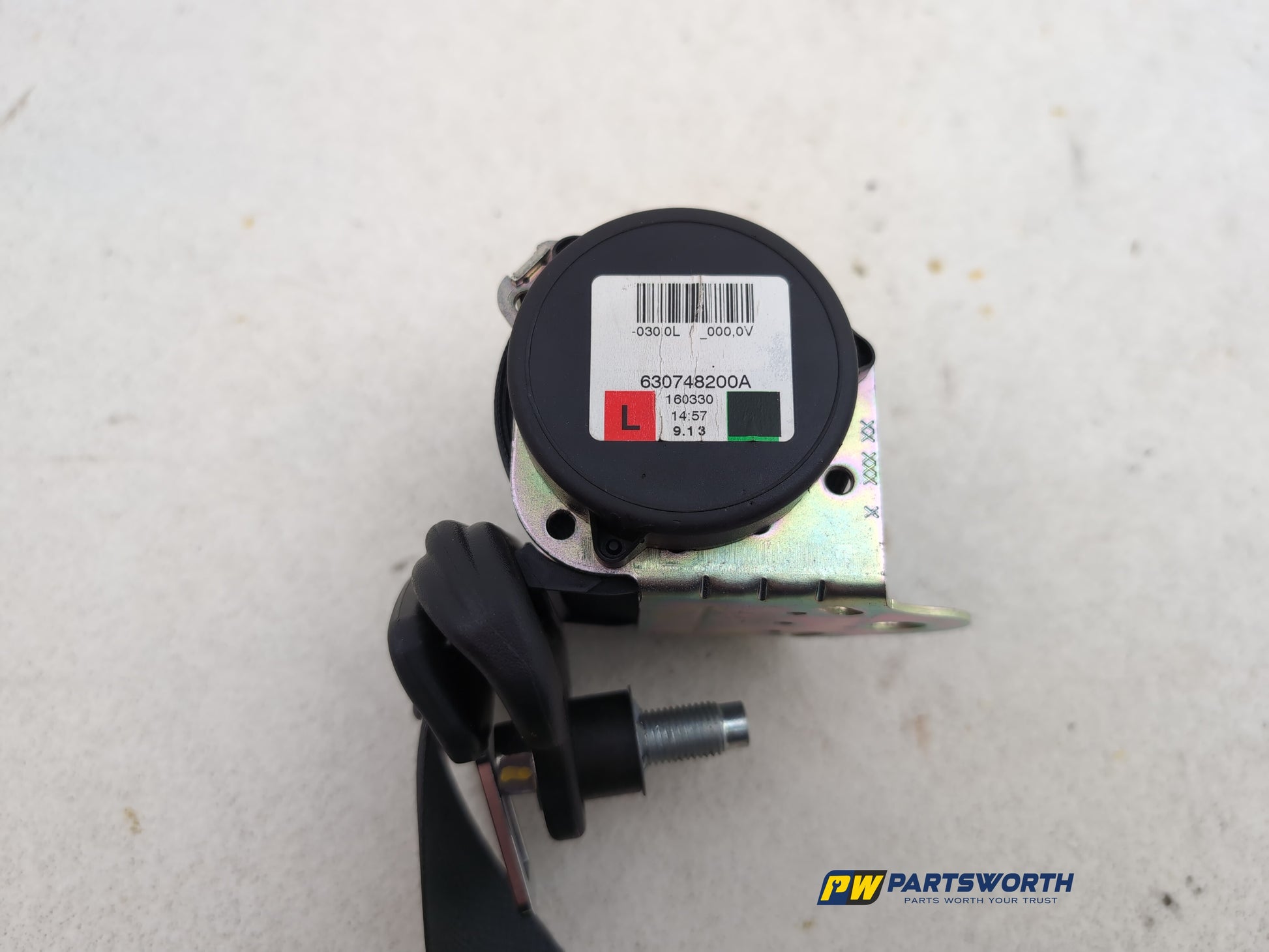 Seat Belt Rear LH 9