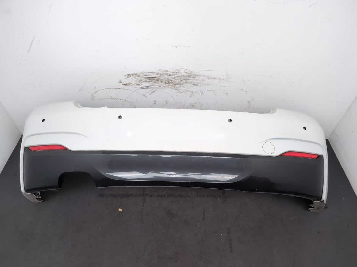 Bmw 2 Series F22 F23 Coupe M Sport Rear Bumper Aphine White 300 8055965 2014-17 - photo 5