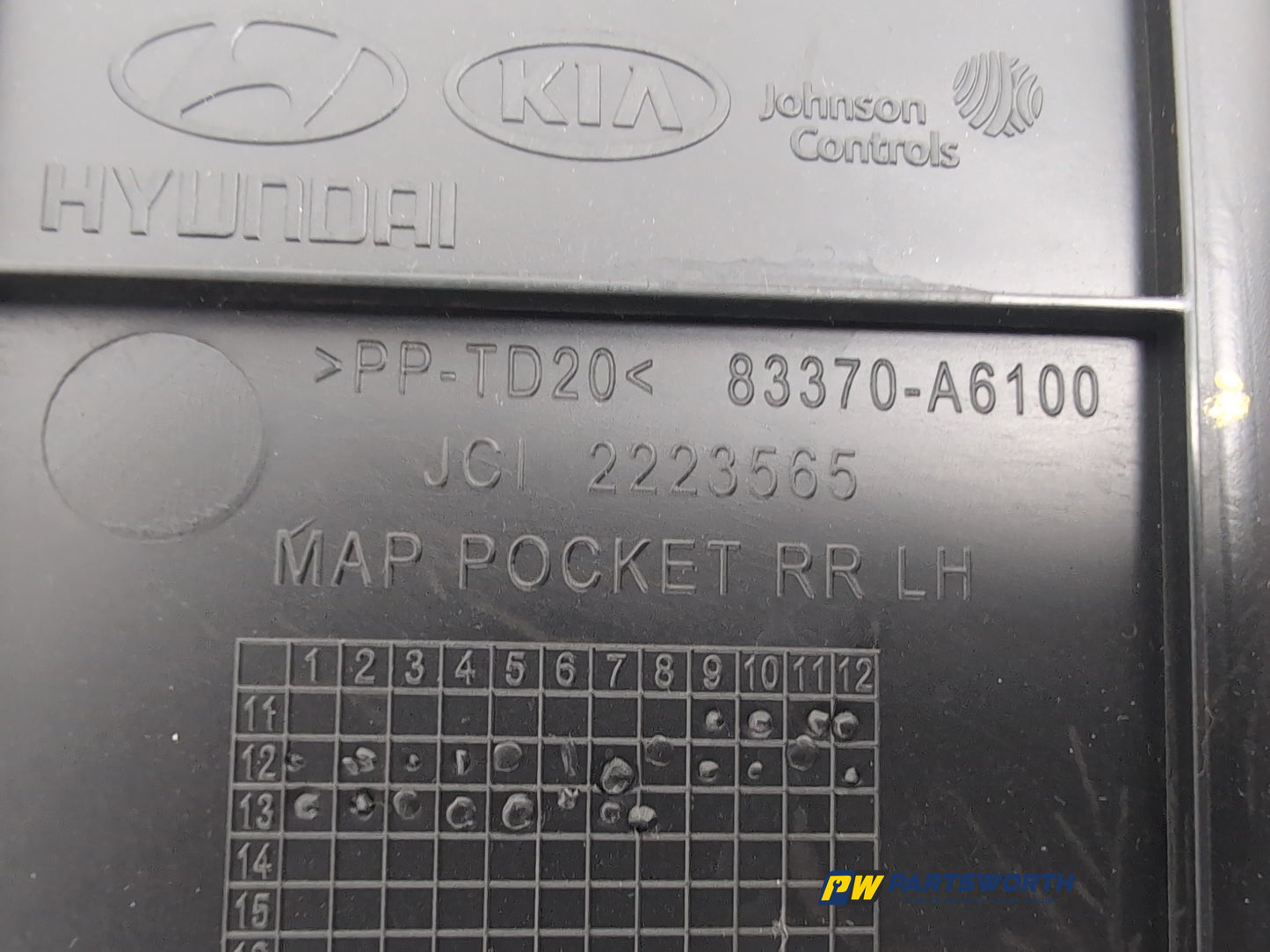 Rear Left Door Card 13