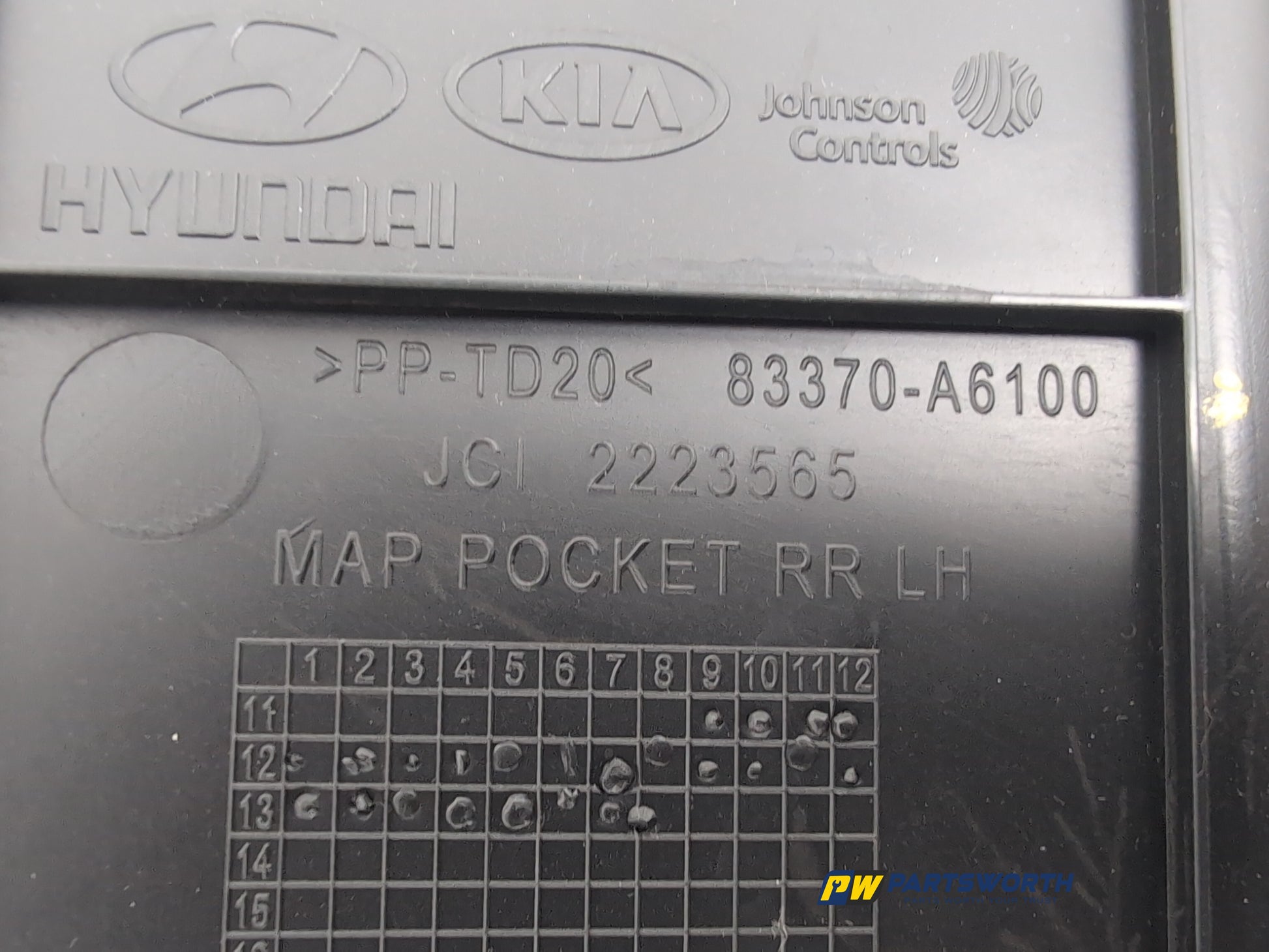 Rear Left Door Card 13