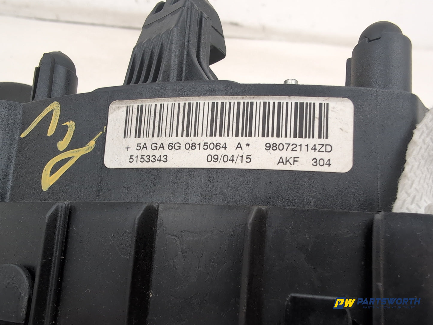 Steering Wheel Airbag Cover 6